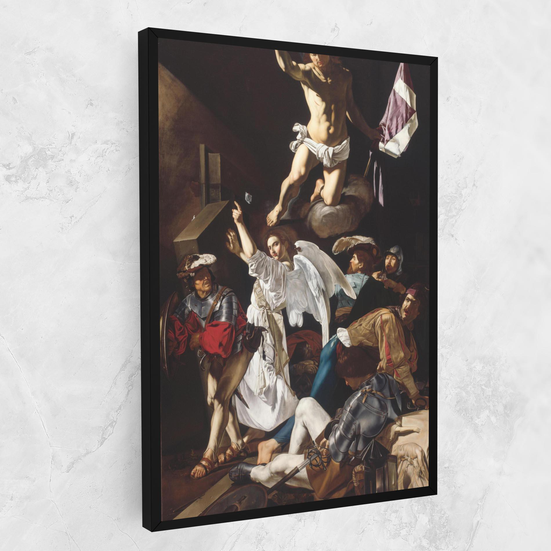 Картина на платно Resurrection mockup 1