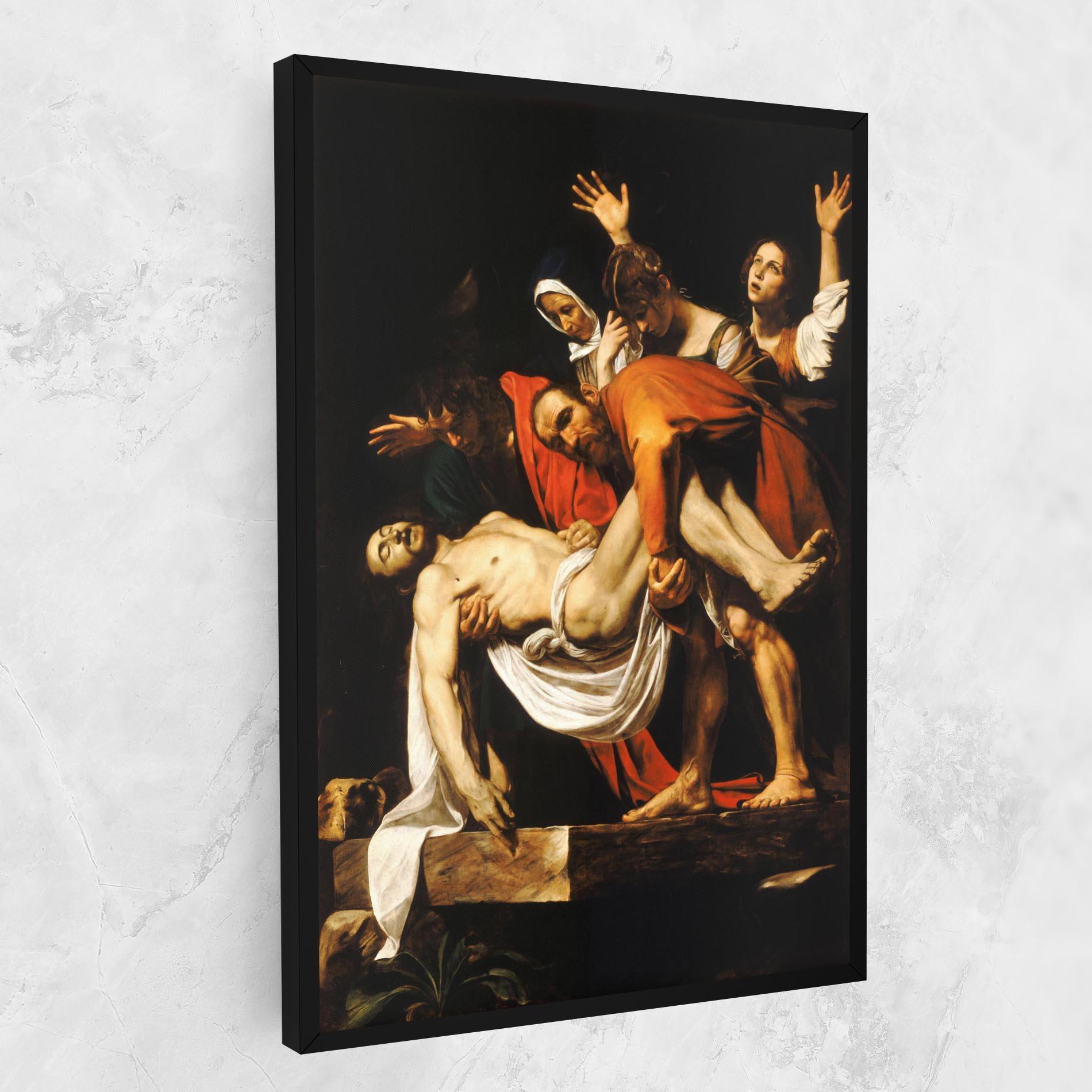 Картина на платно The Entombment Of Christ mockup 1