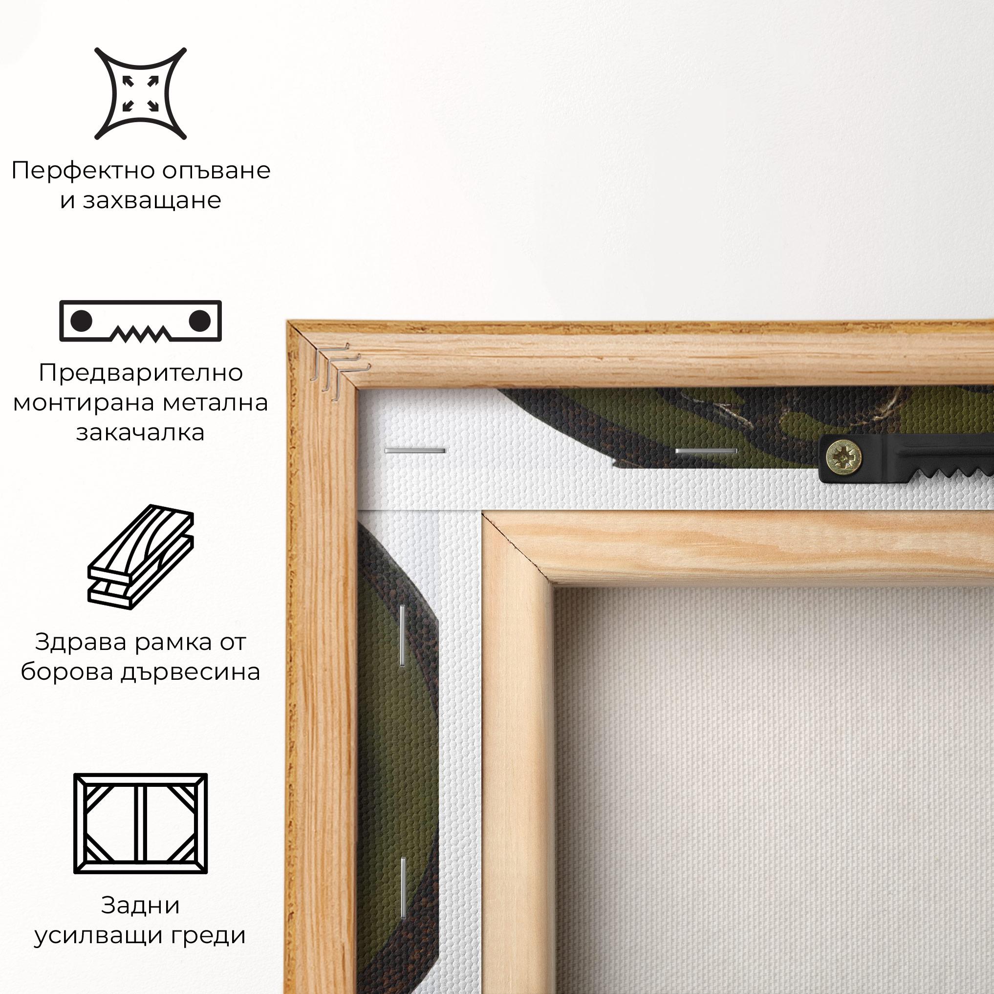 Картина на платно Caravaggio Medusa mockup 5