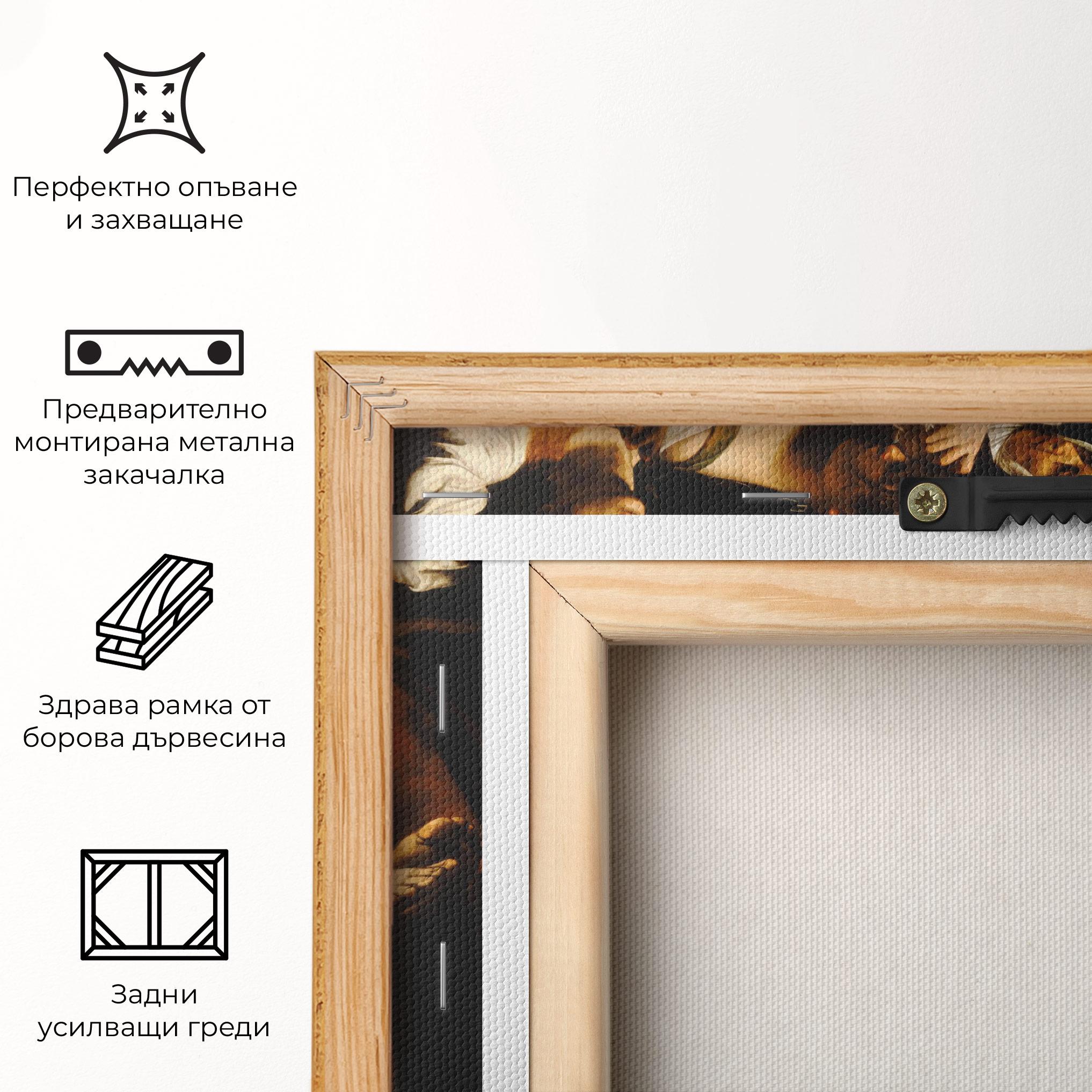 Картина на платно The Entombment Of Christ mockup 5