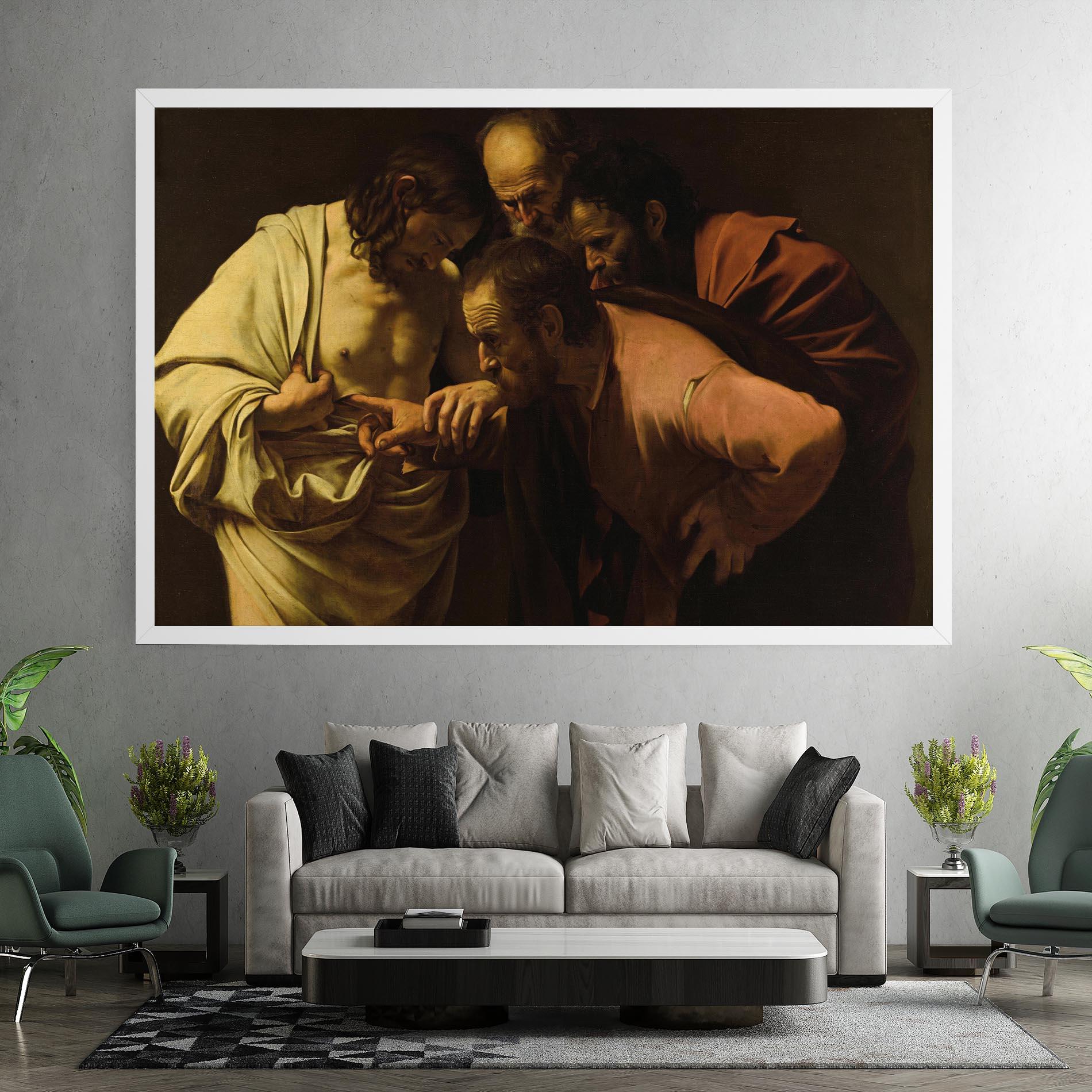 Картина на платно Der Unglaubige Thomas mockup 7