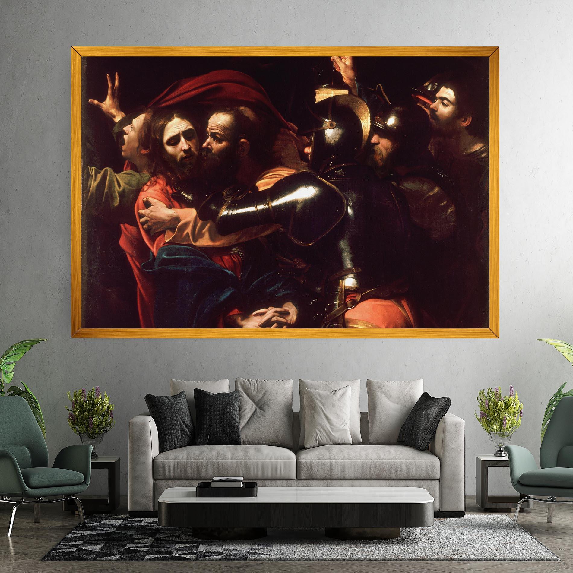 Картина на платно The Taking Of Christ mockup 7