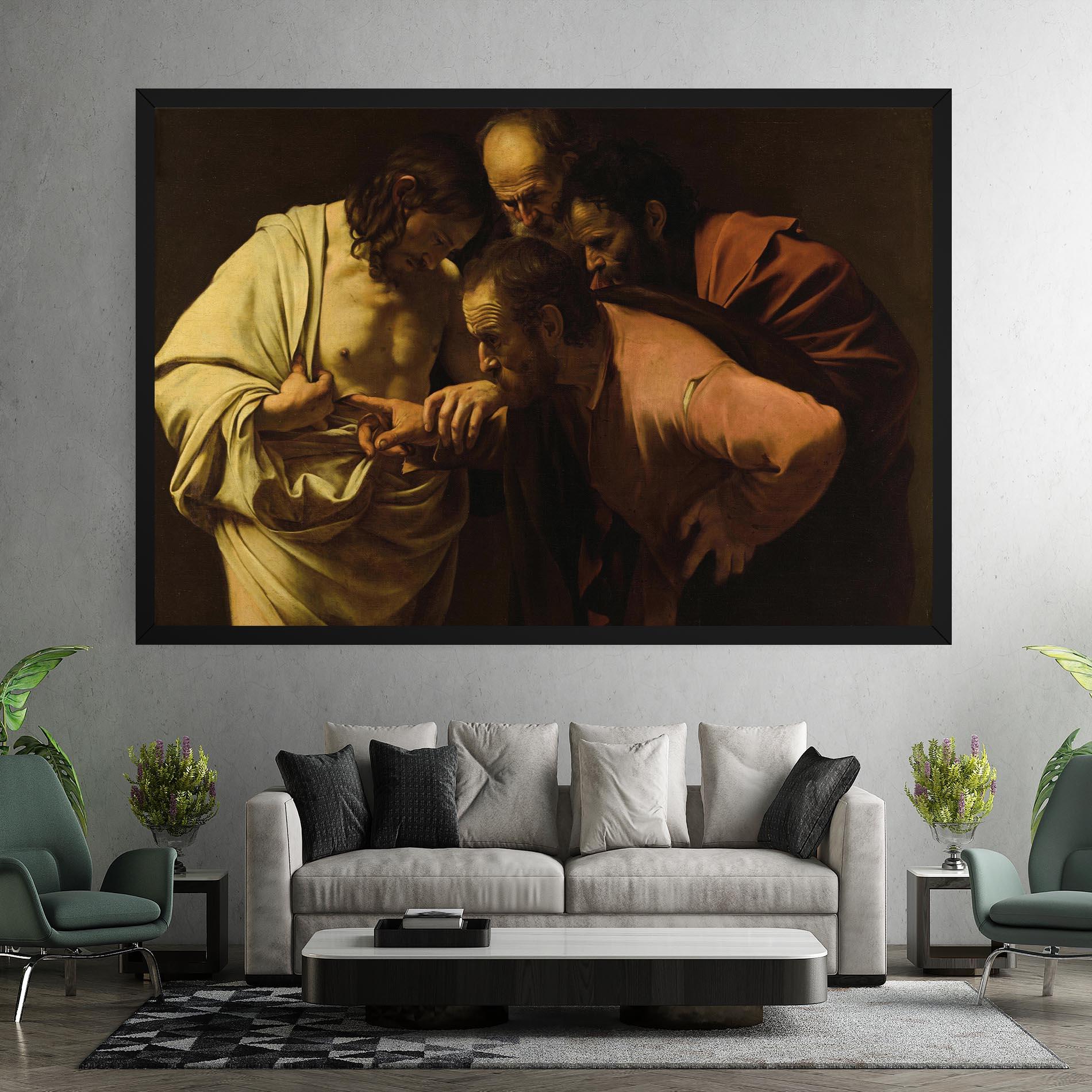 Картина на платно Der Unglaubige Thomas mockup 7