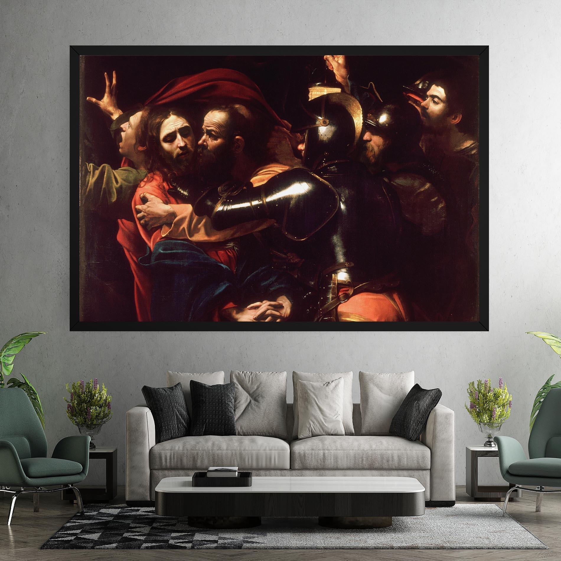 Картина на платно The Taking Of Christ mockup 7