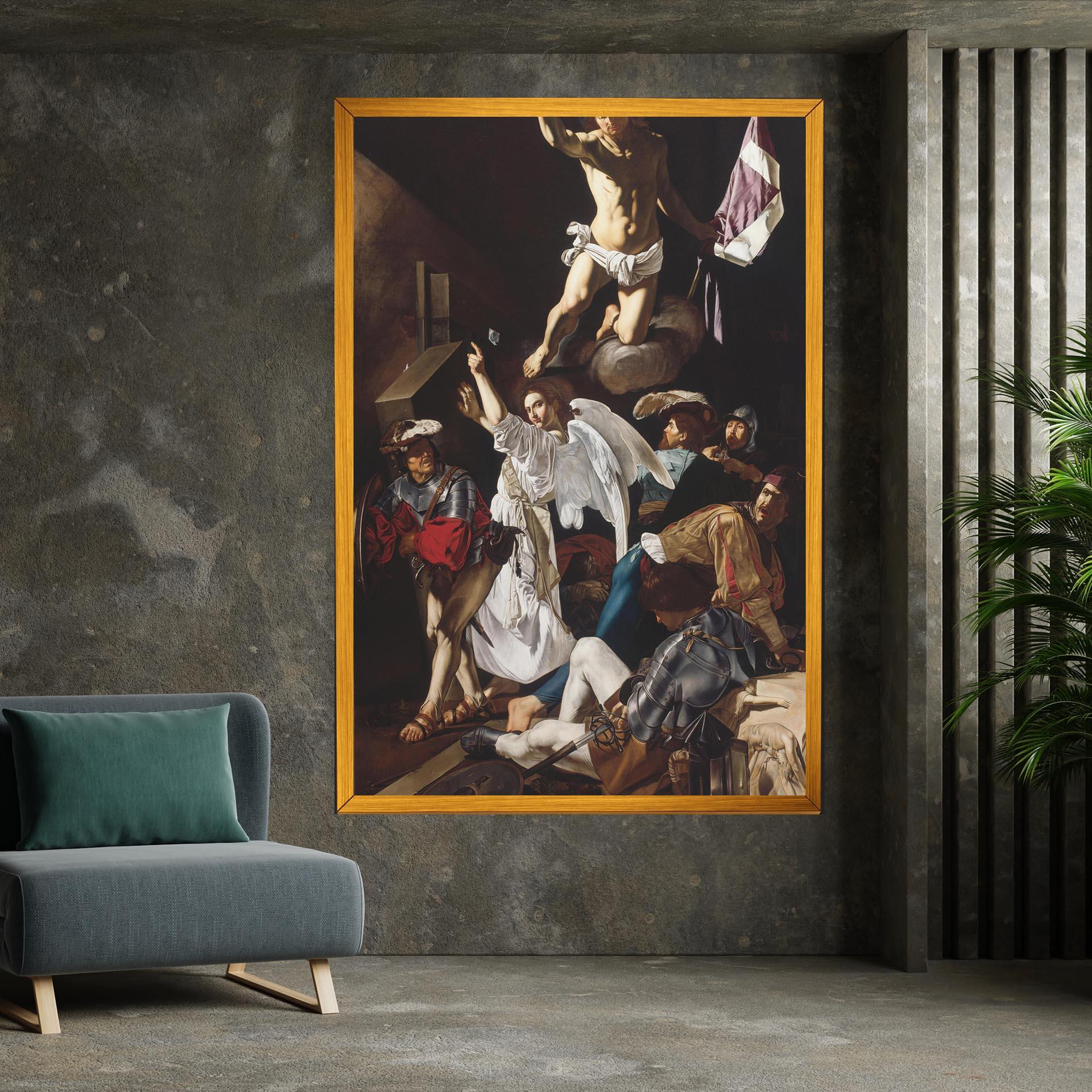 Картина на платно Resurrection mockup 7