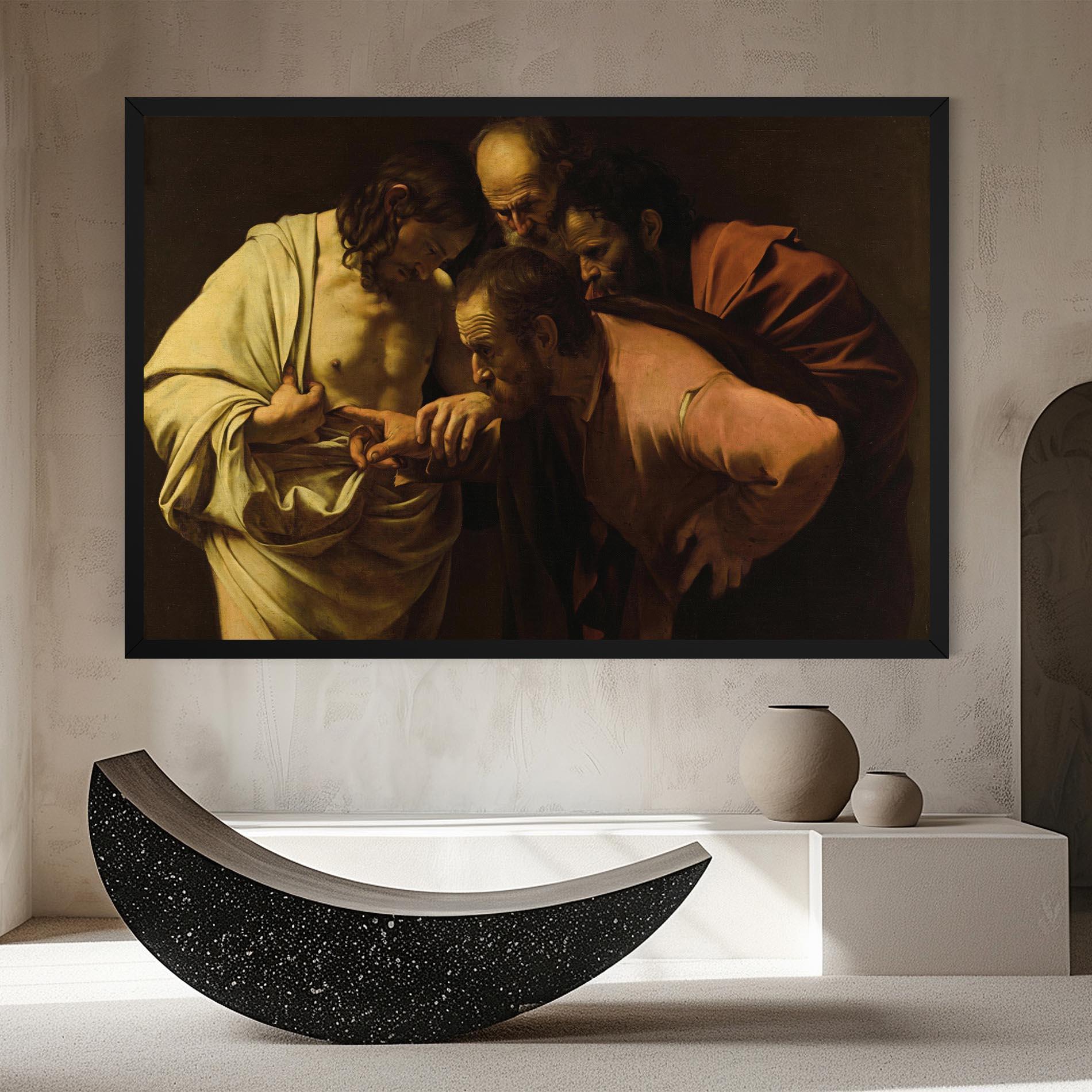 Картина на платно Der Unglaubige Thomas mockup 8