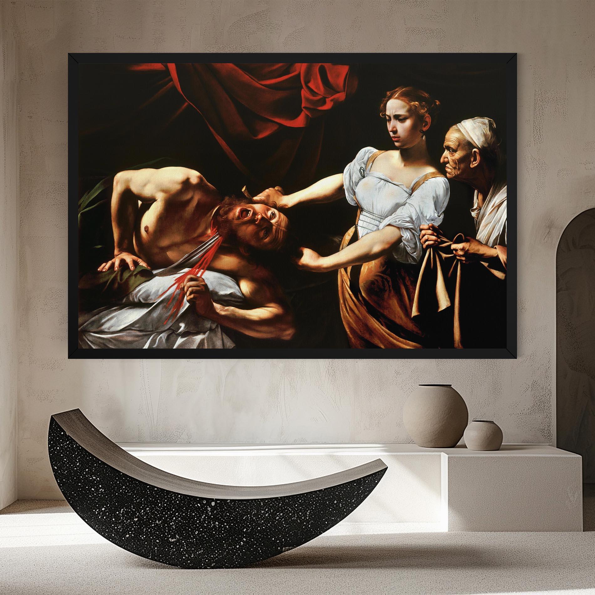 Картина на платно Judith Beheading mockup 8