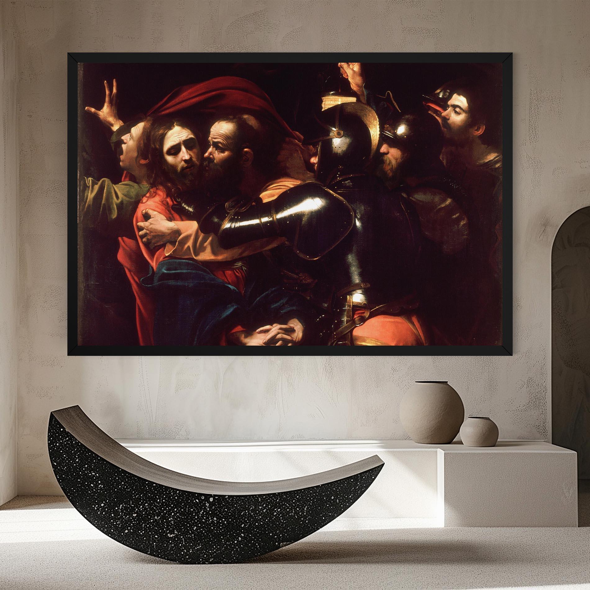 Картина на платно The Taking Of Christ mockup 8