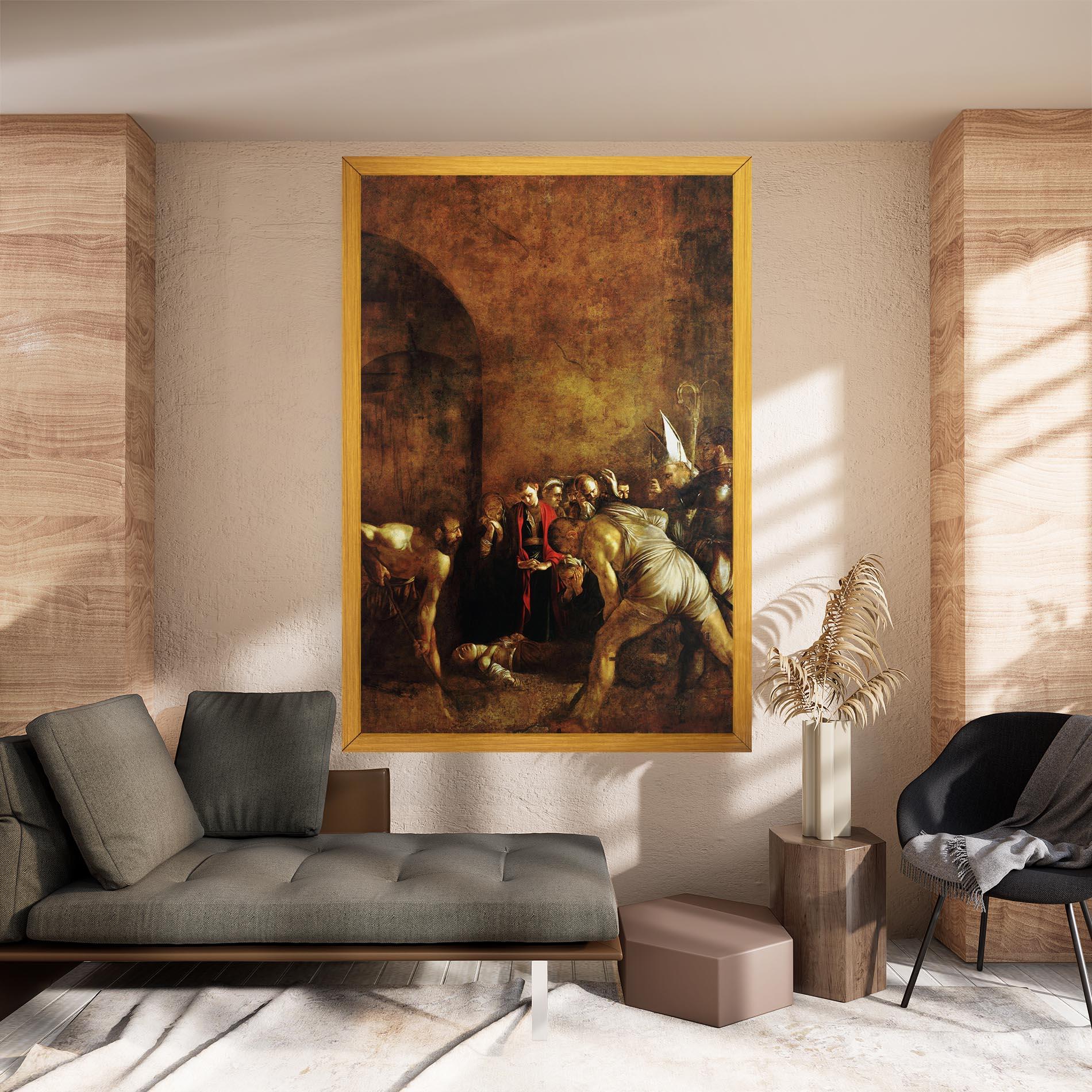 Картина на платно Burial Of Saint Lucy mockup 8