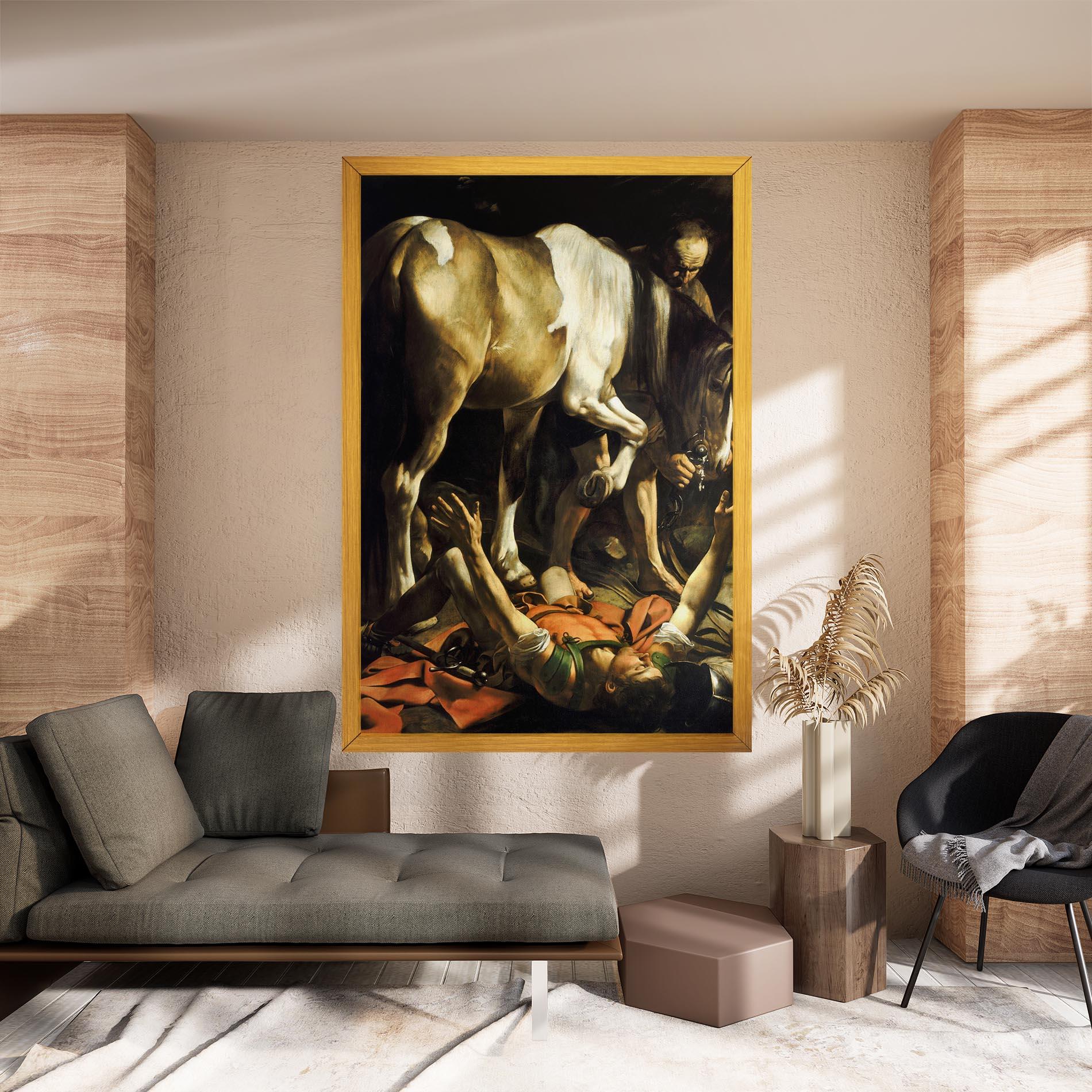 Картина на платно The Way To Damascus mockup 8