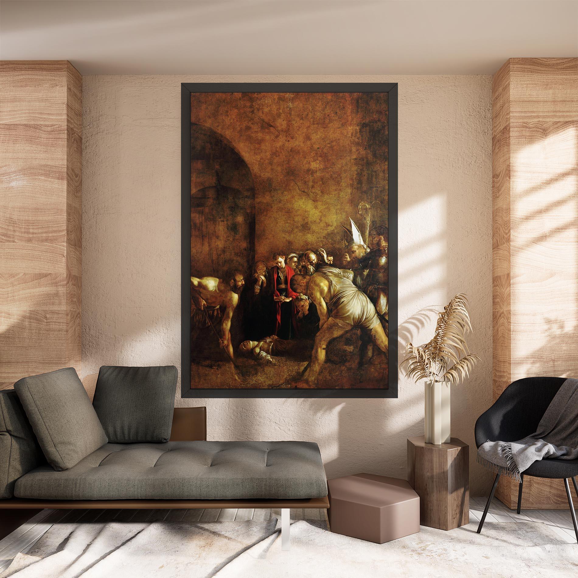 Картина на платно Burial Of Saint Lucy mockup 8