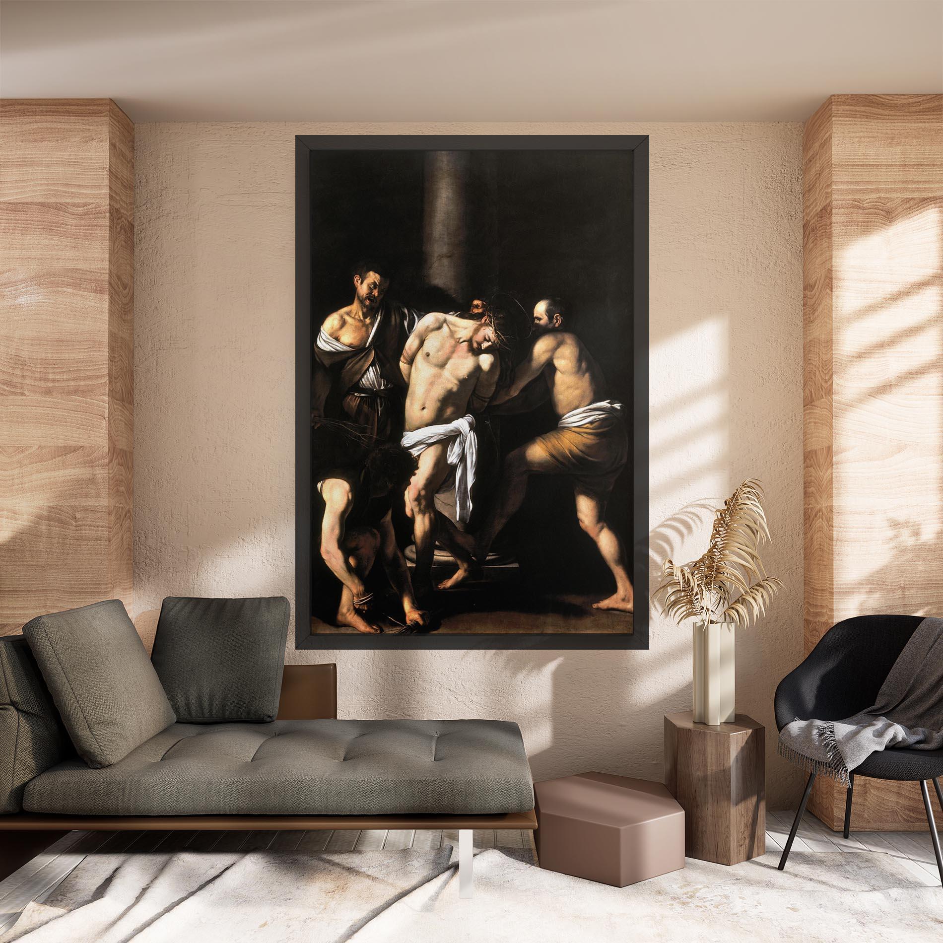 Картина на платно The Flagellation Of Christ mockup 8