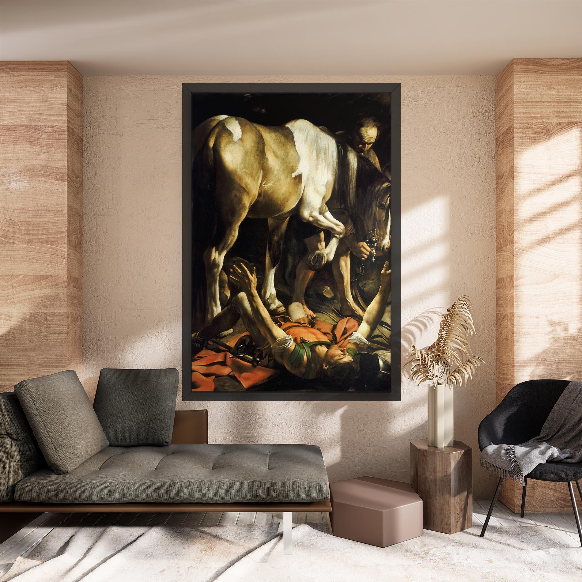 Картина на платно The Way To Damascus mockup 8