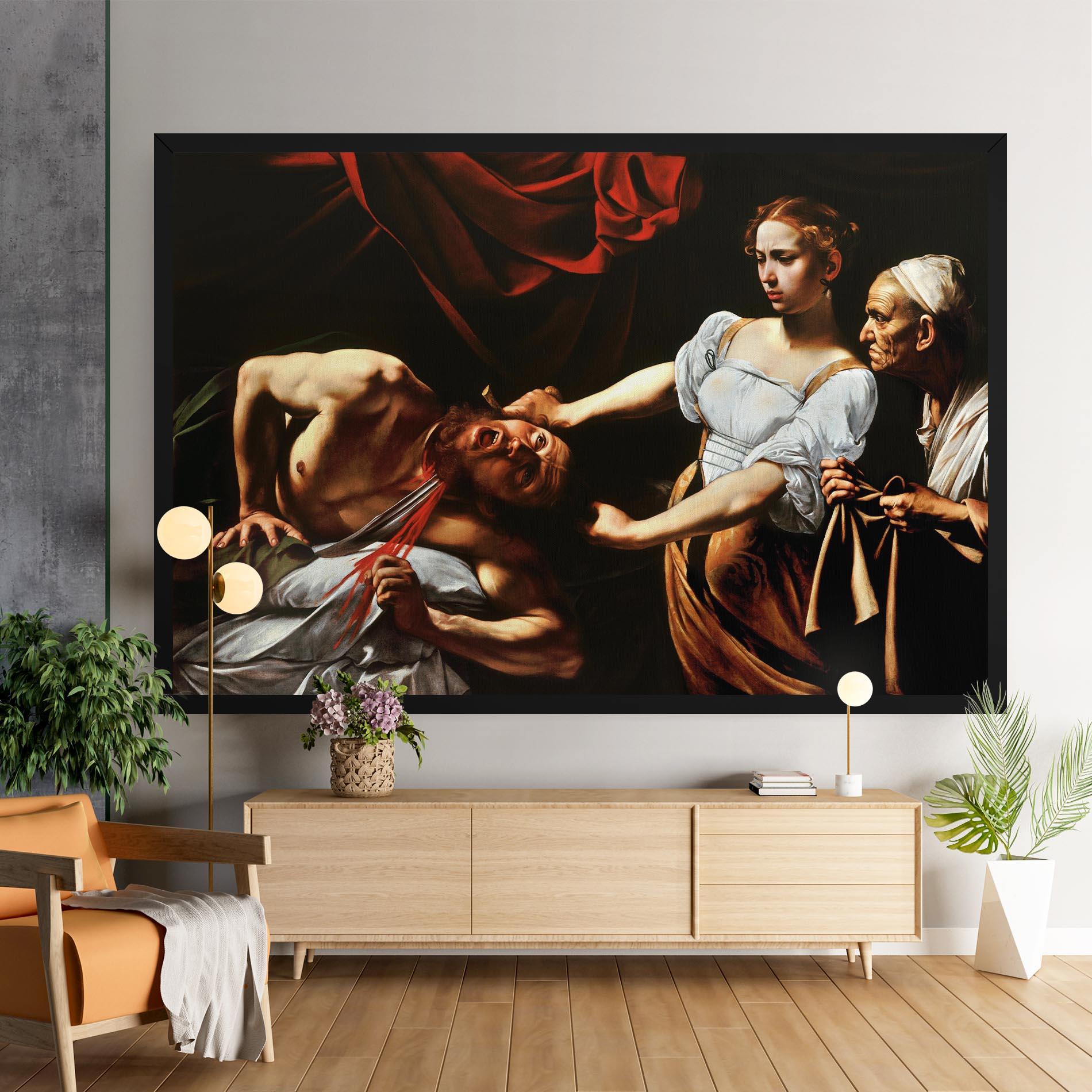 Картина на платно Judith Beheading mockup 9