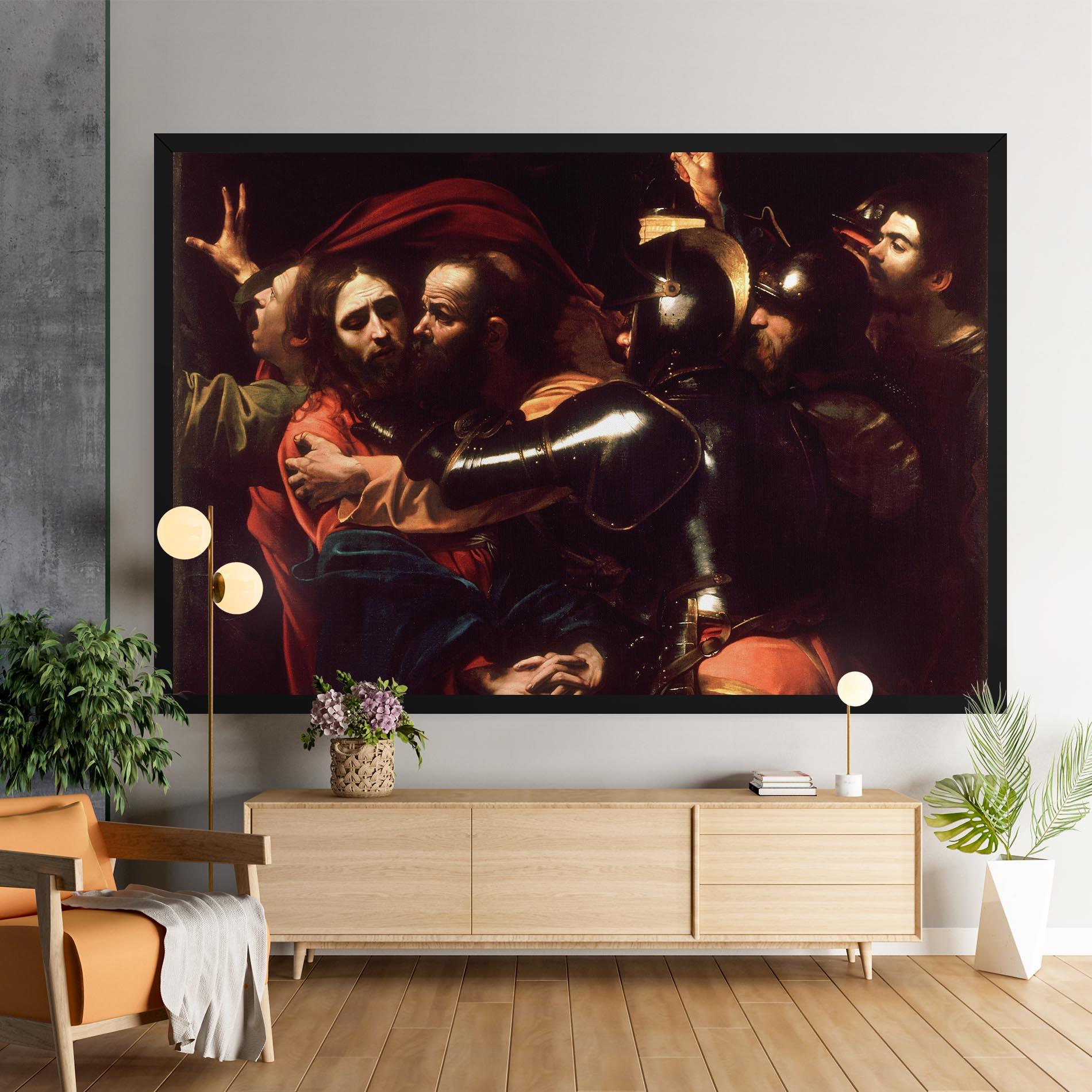 Картина на платно The Taking Of Christ mockup 9