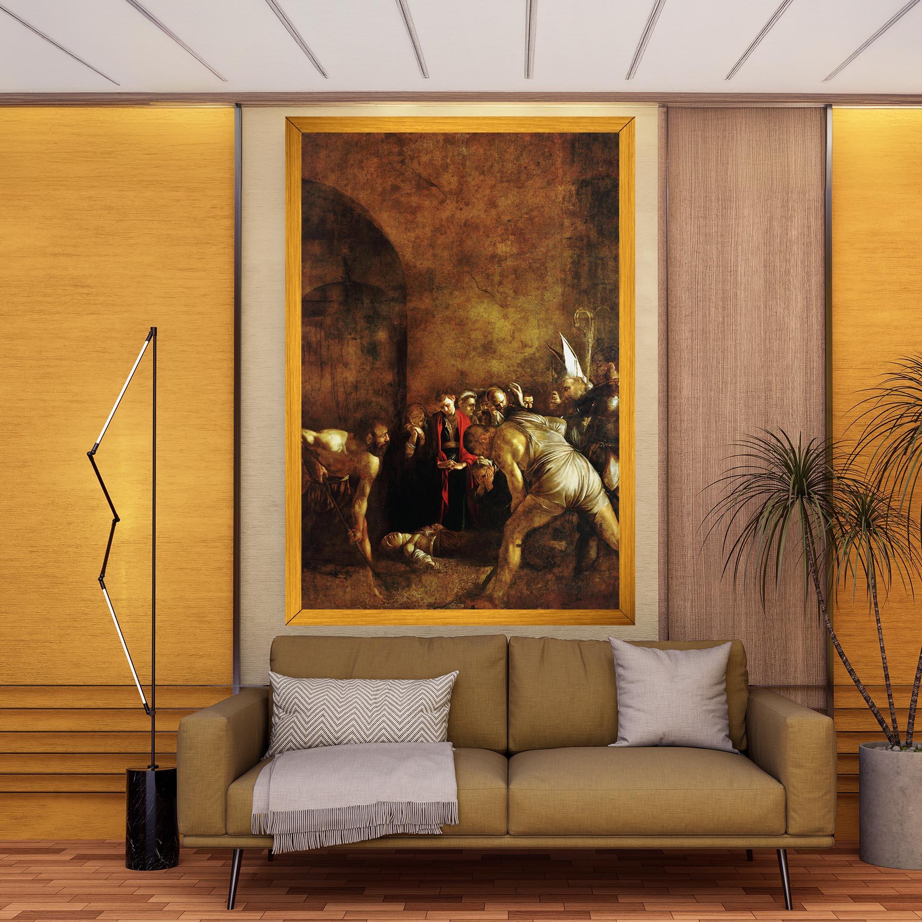 Картина на платно Burial Of Saint Lucy mockup 9