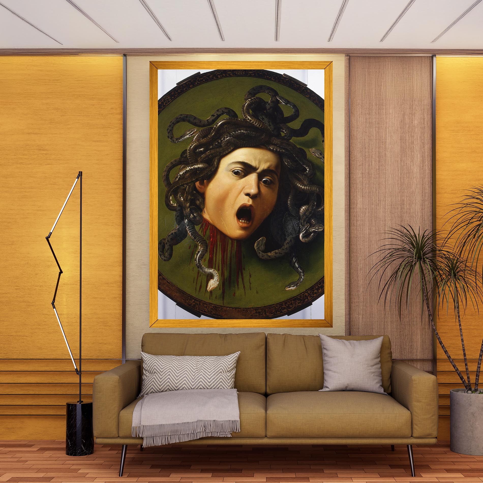 Caravaggio Medusa mockup 9