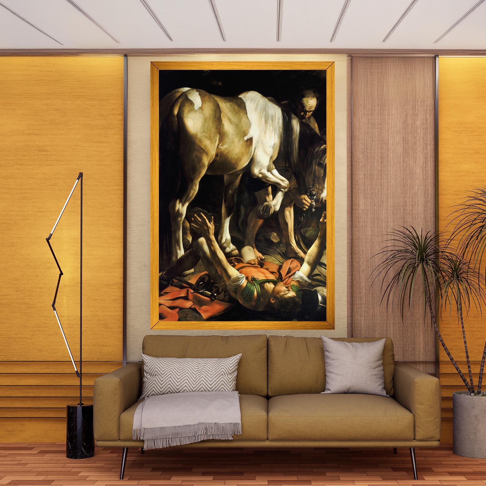 Картина на платно The Way To Damascus mockup 9