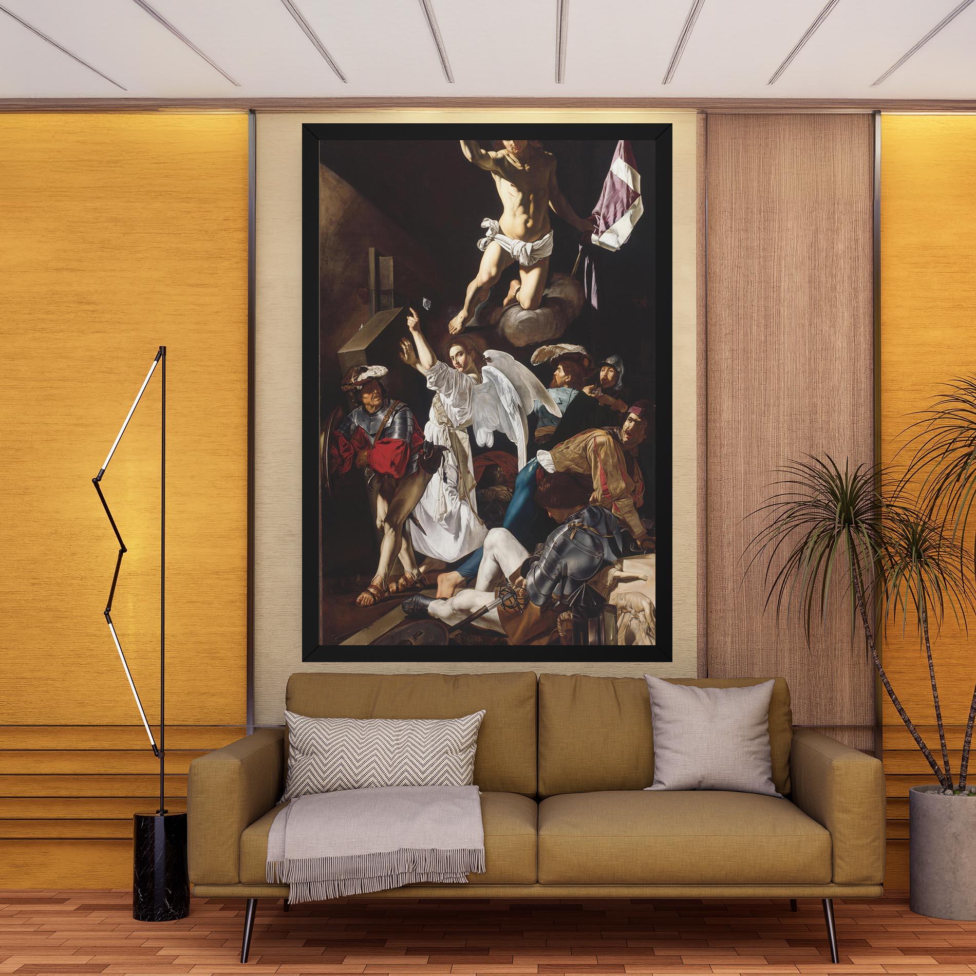 Картина на платно Resurrection mockup 9