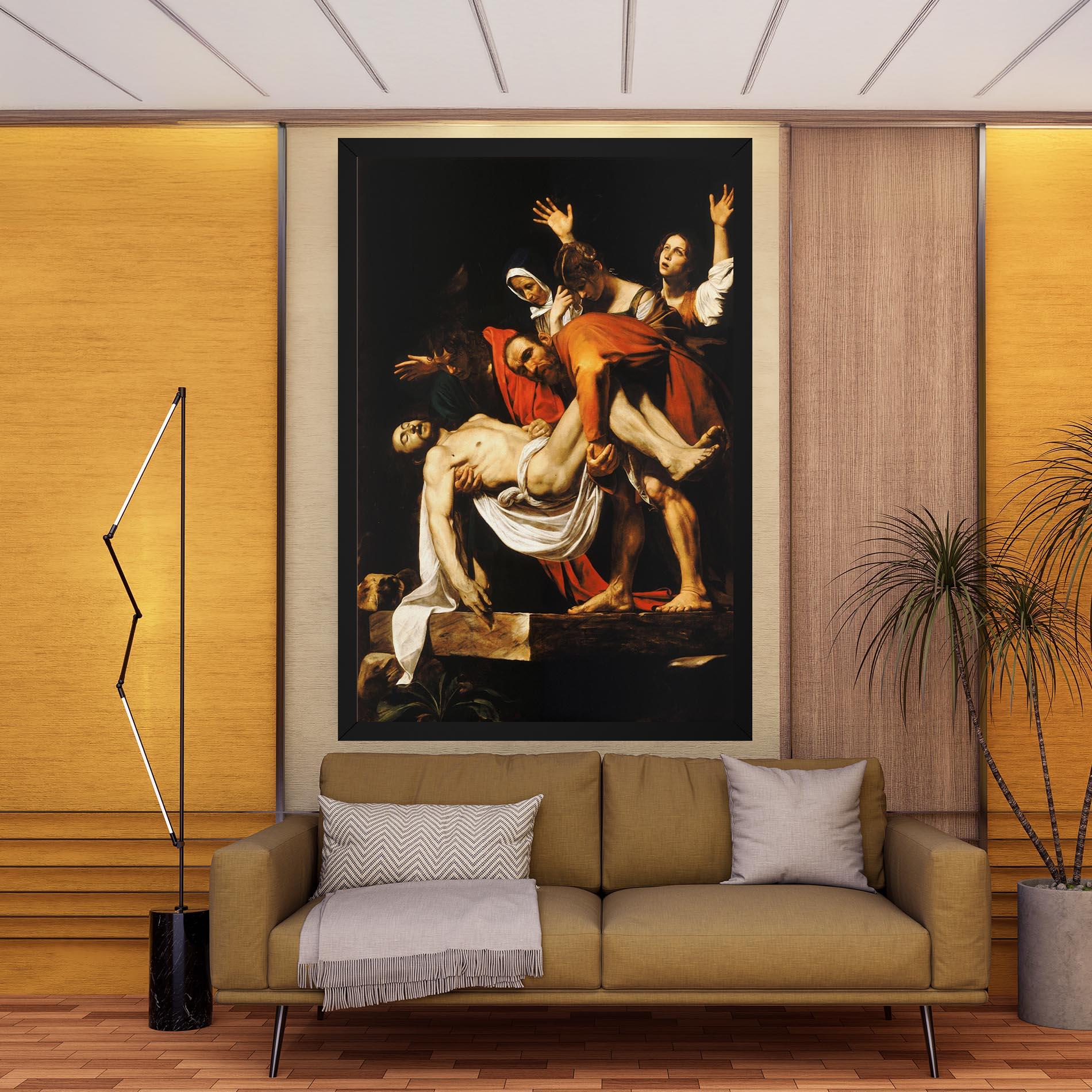 Картина на платно The Entombment Of Christ mockup 9