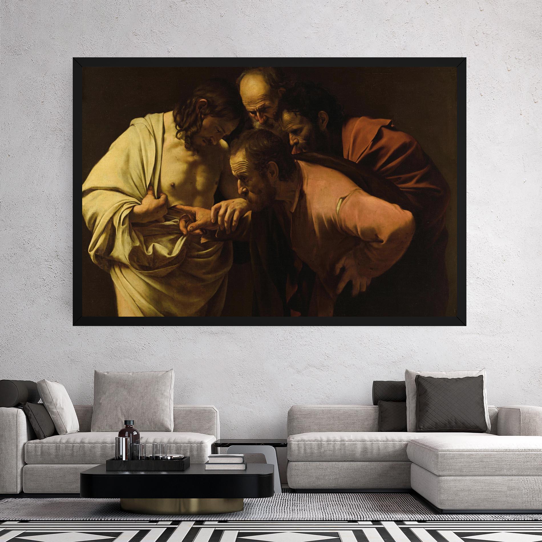 Картина на платно Der Unglaubige Thomas mockup 2