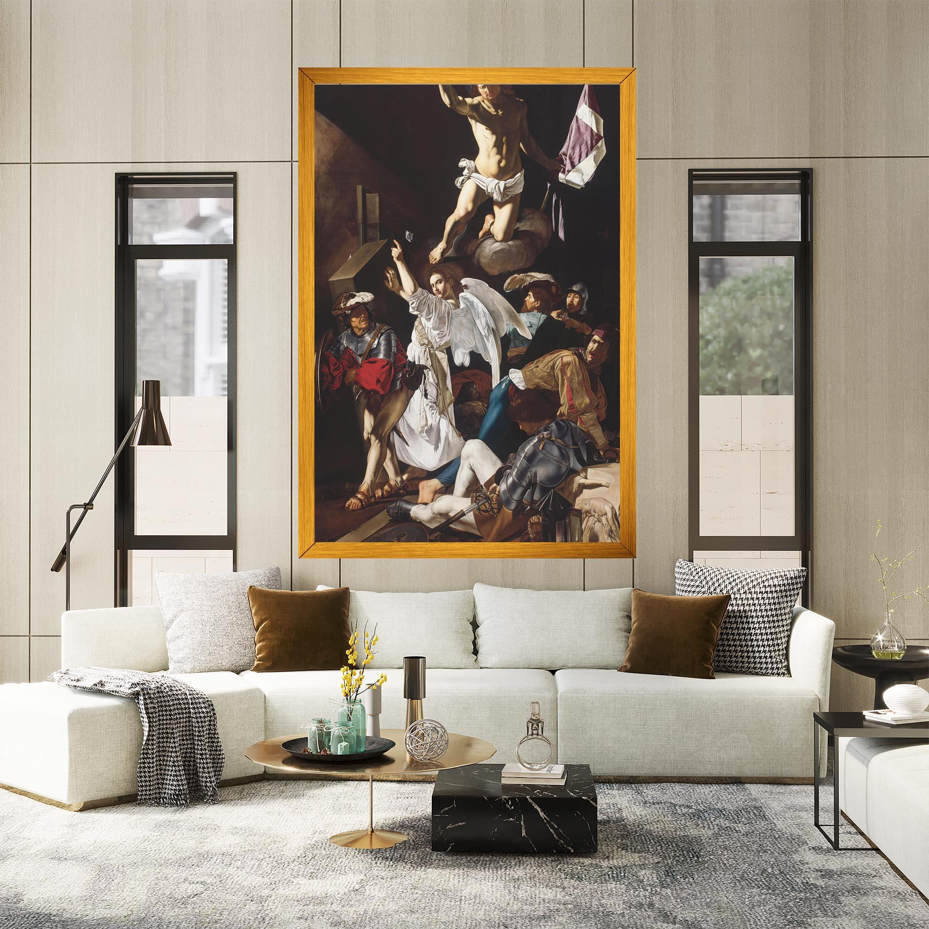 Картина на платно Resurrection mockup 2