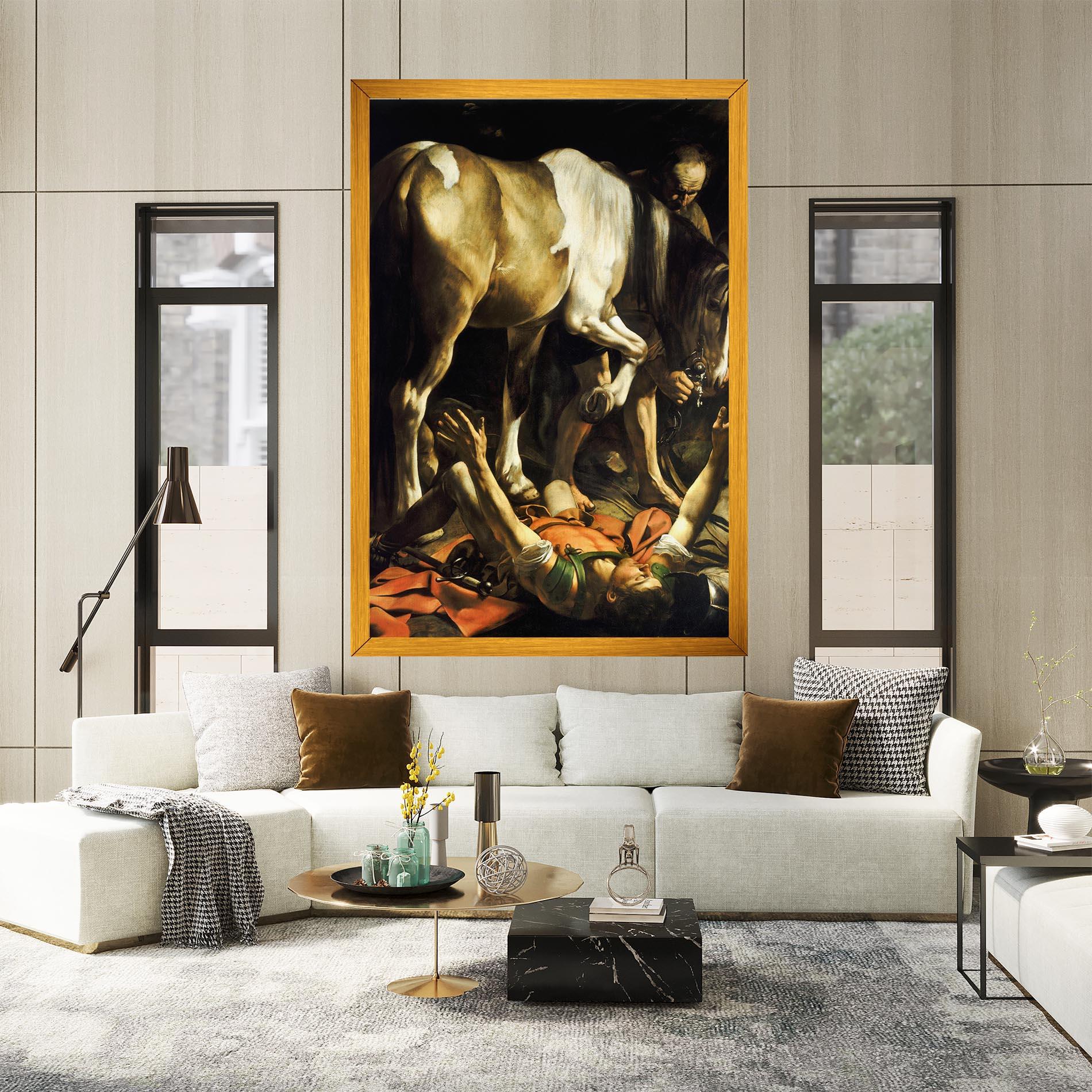 Картина на платно The Way To Damascus mockup 2