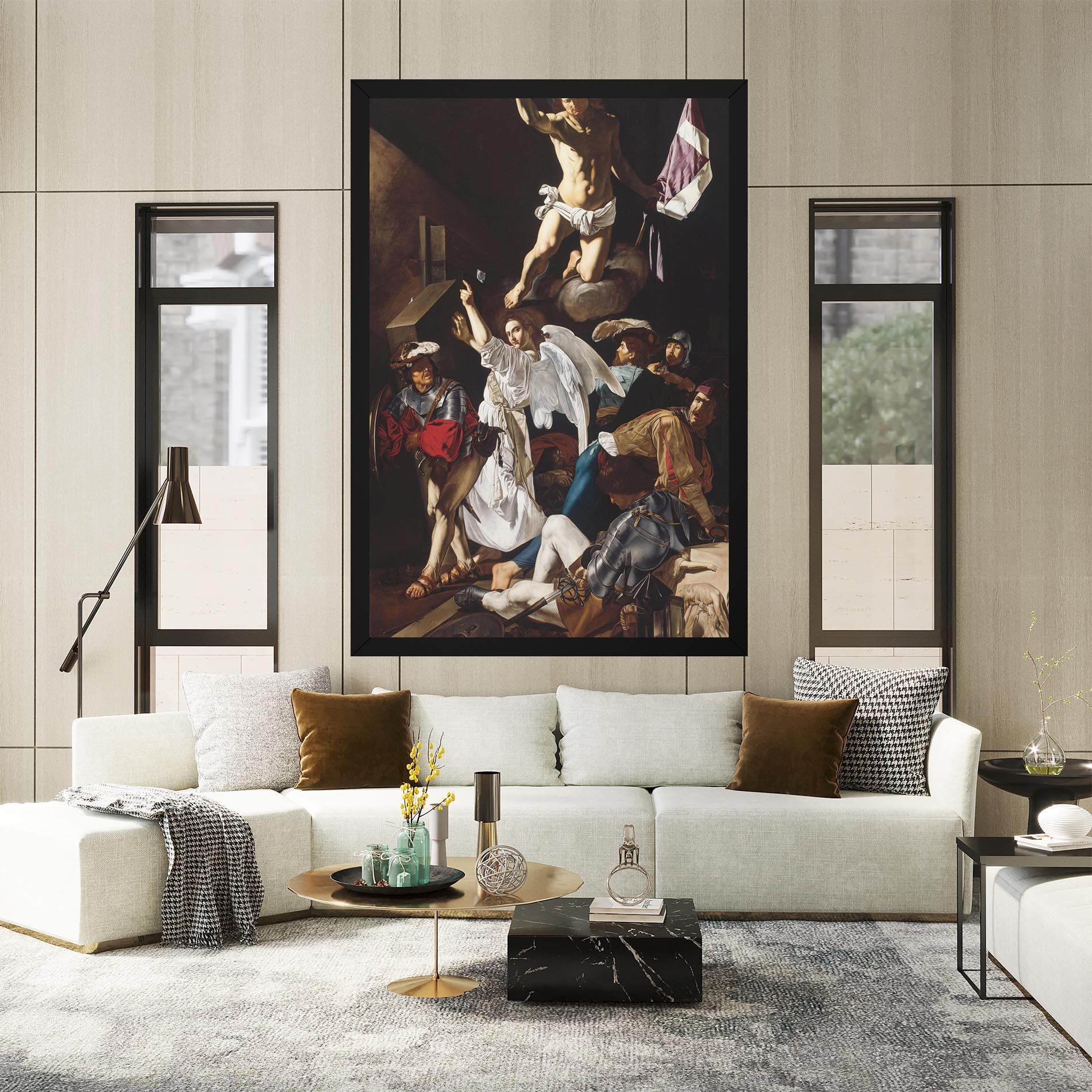 Картина на платно Resurrection mockup 2