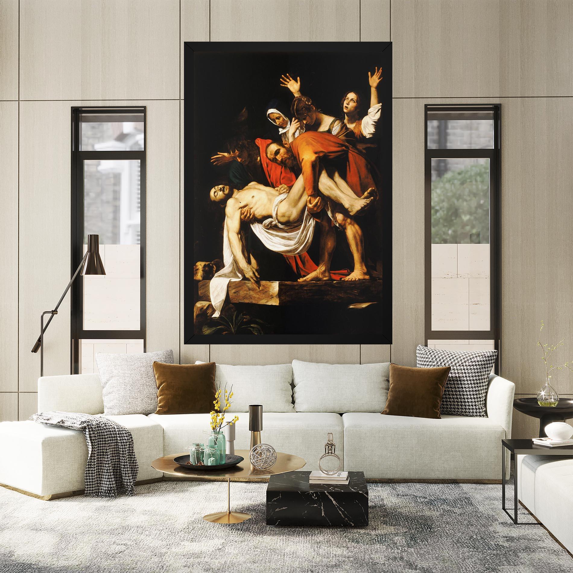 Картина на платно The Entombment Of Christ mockup 2