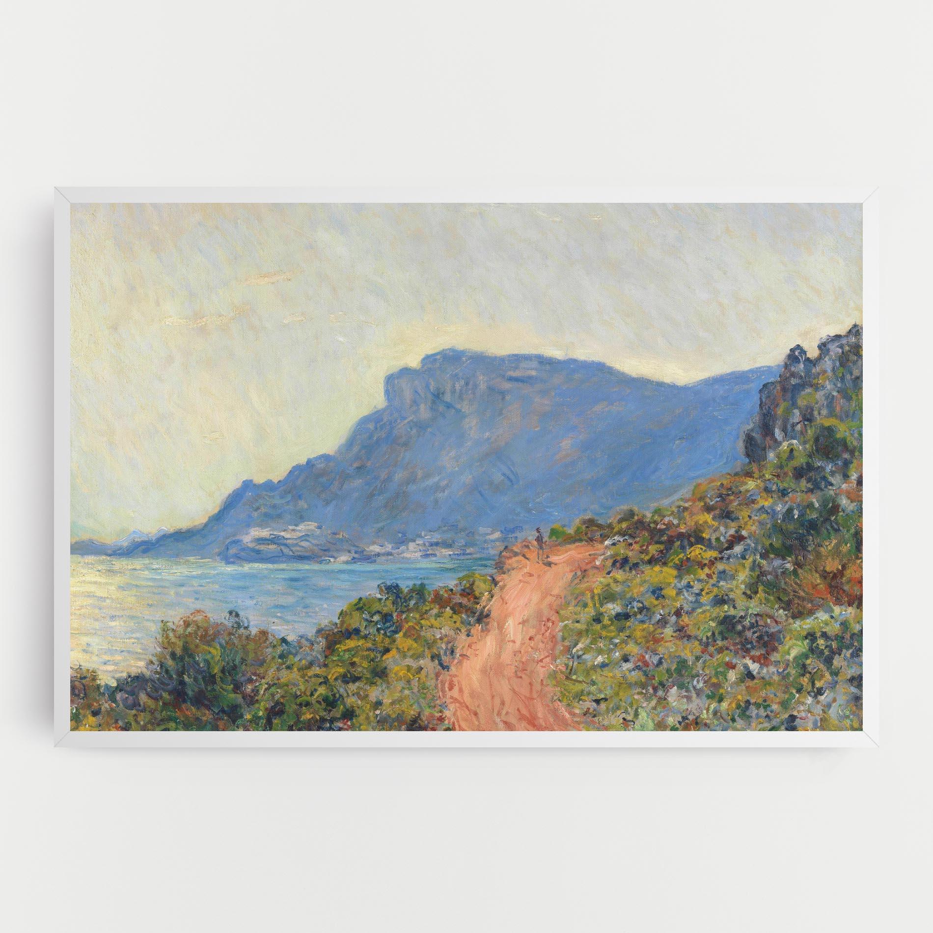 Картина на платно Near Monaco mockup 0