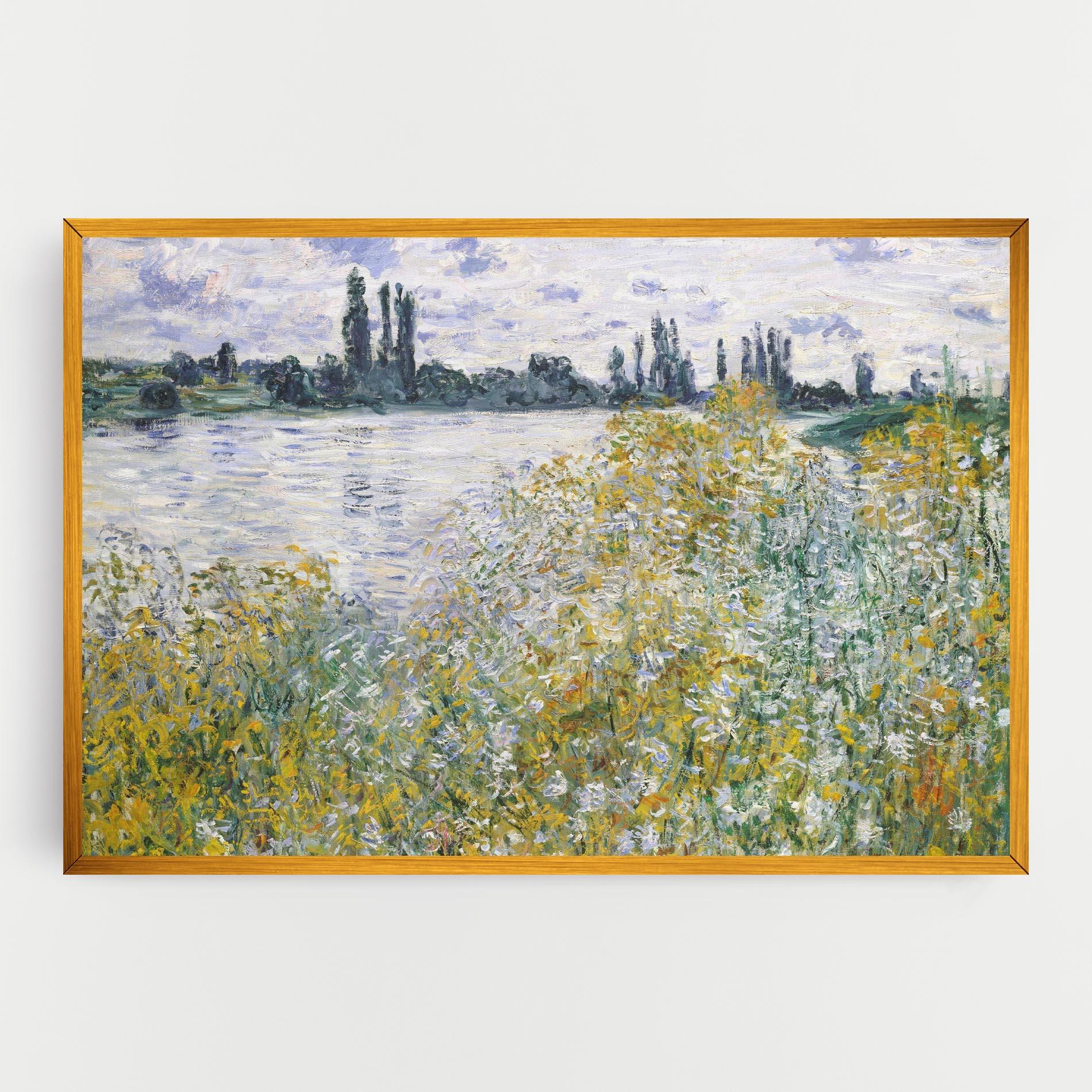 Картина на платно Near Vetheuil mockup 0