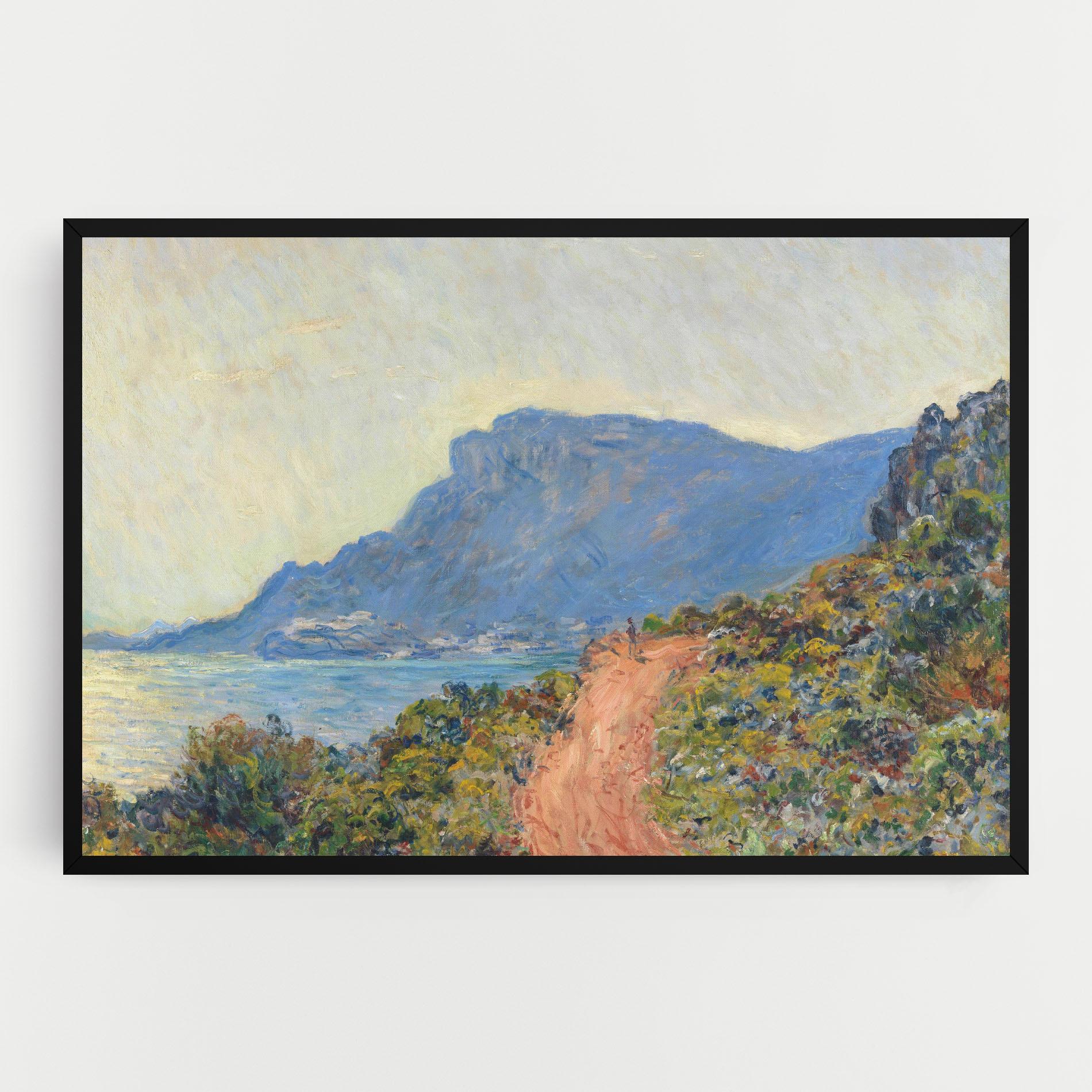 Картина на платно Near Monaco mockup 0