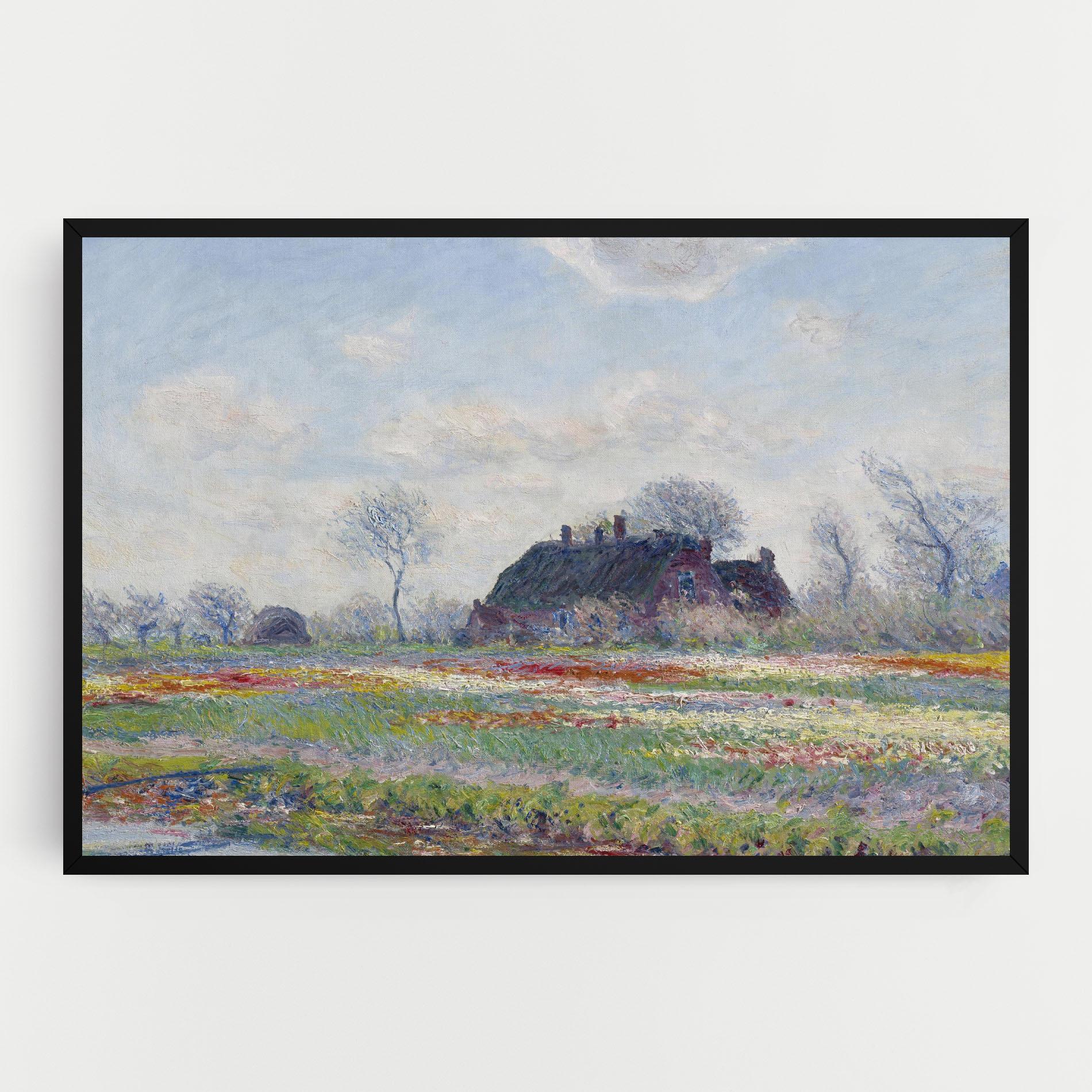 Картина на платно Tulip Fields At Sassenheim mockup 0