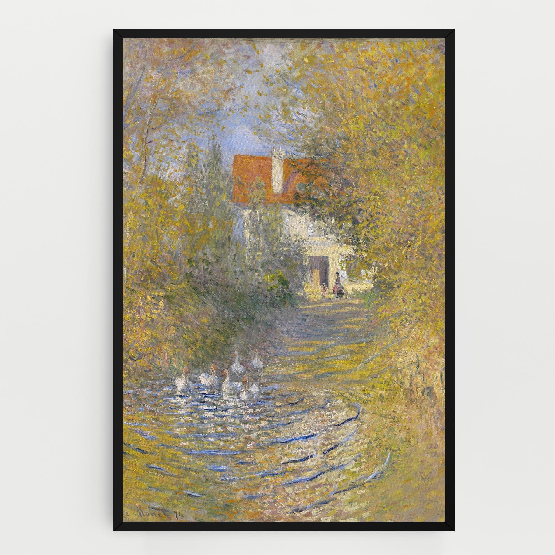 Картина на платно The Geese mockup 0