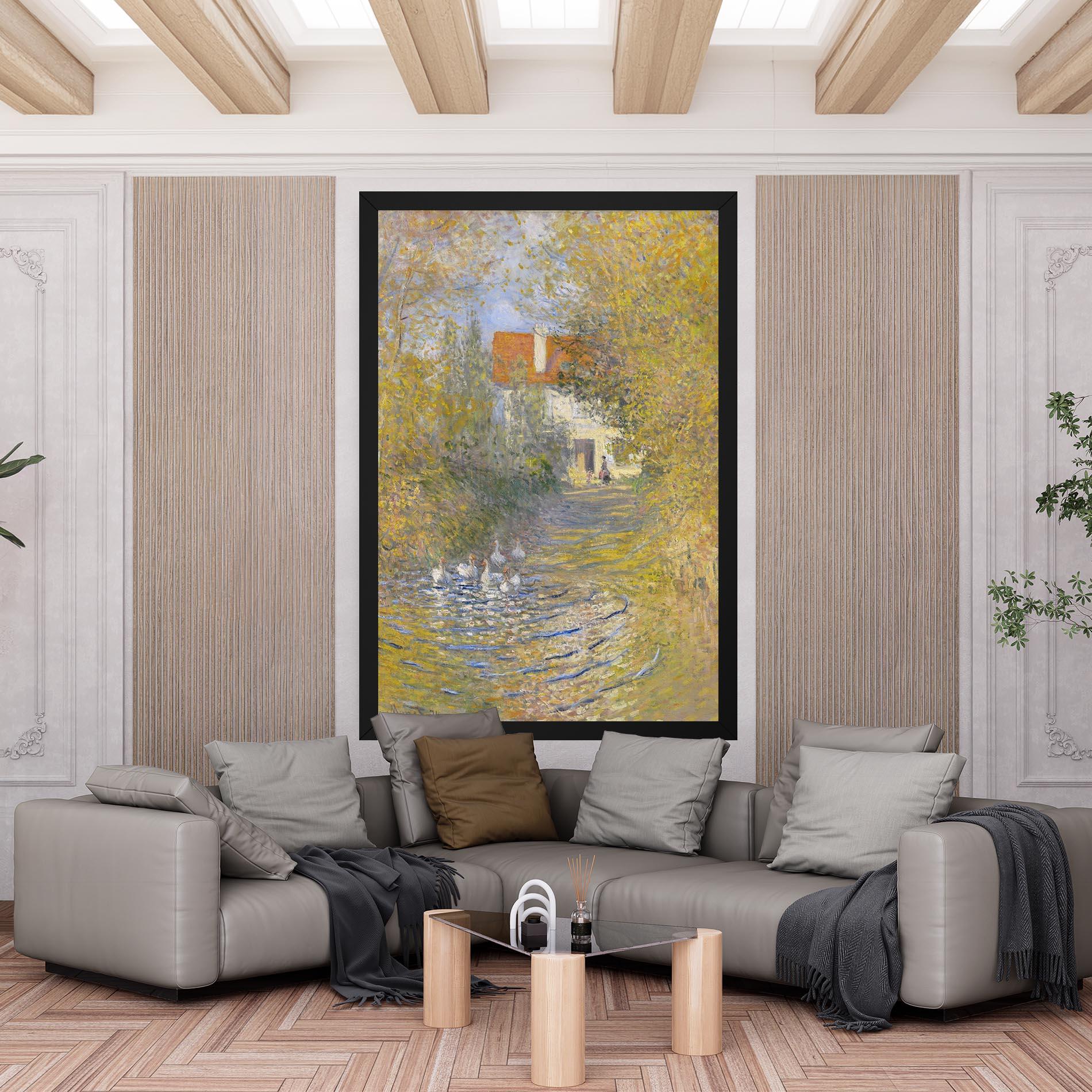 Картина на платно The Geese mockup 6