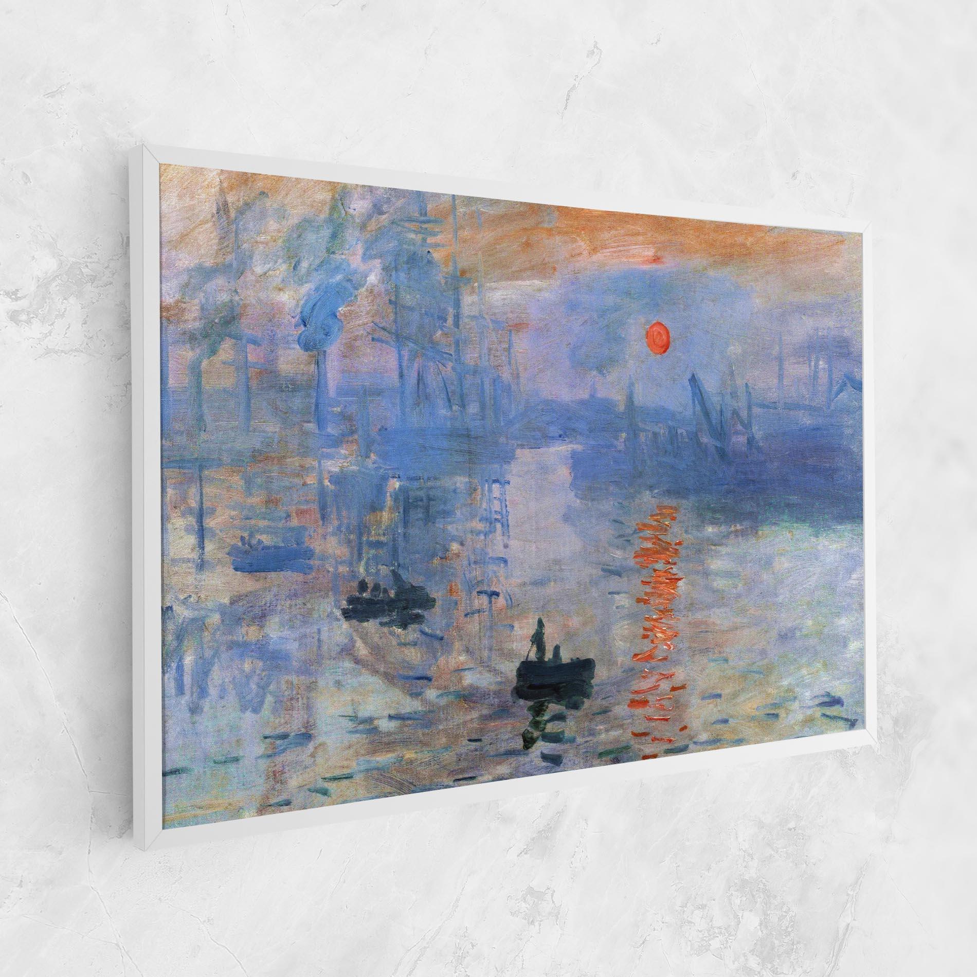 Картина на платно Monet Impressionist mockup 1