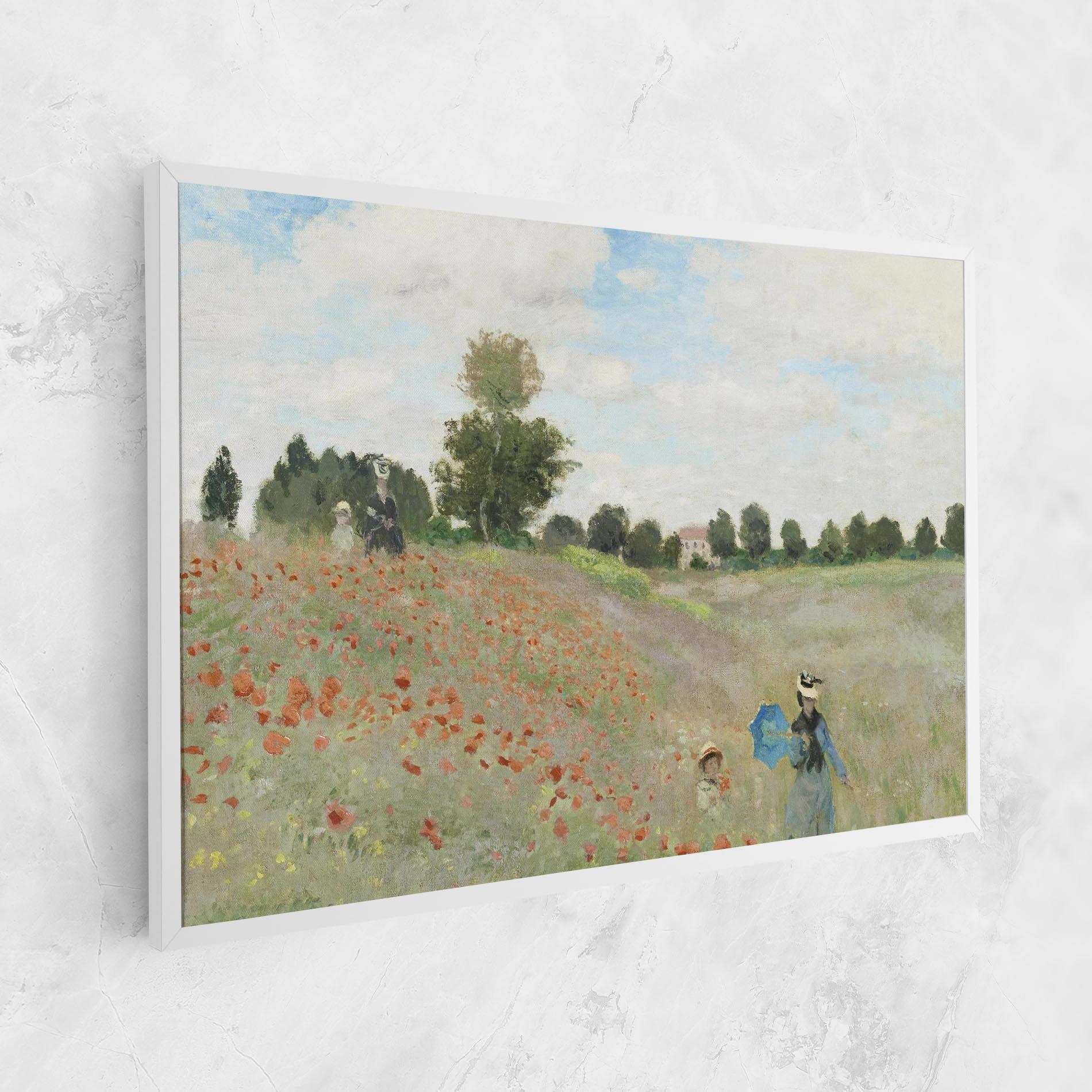 Картина на платно Poppy Field Near Argenteuil mockup 1