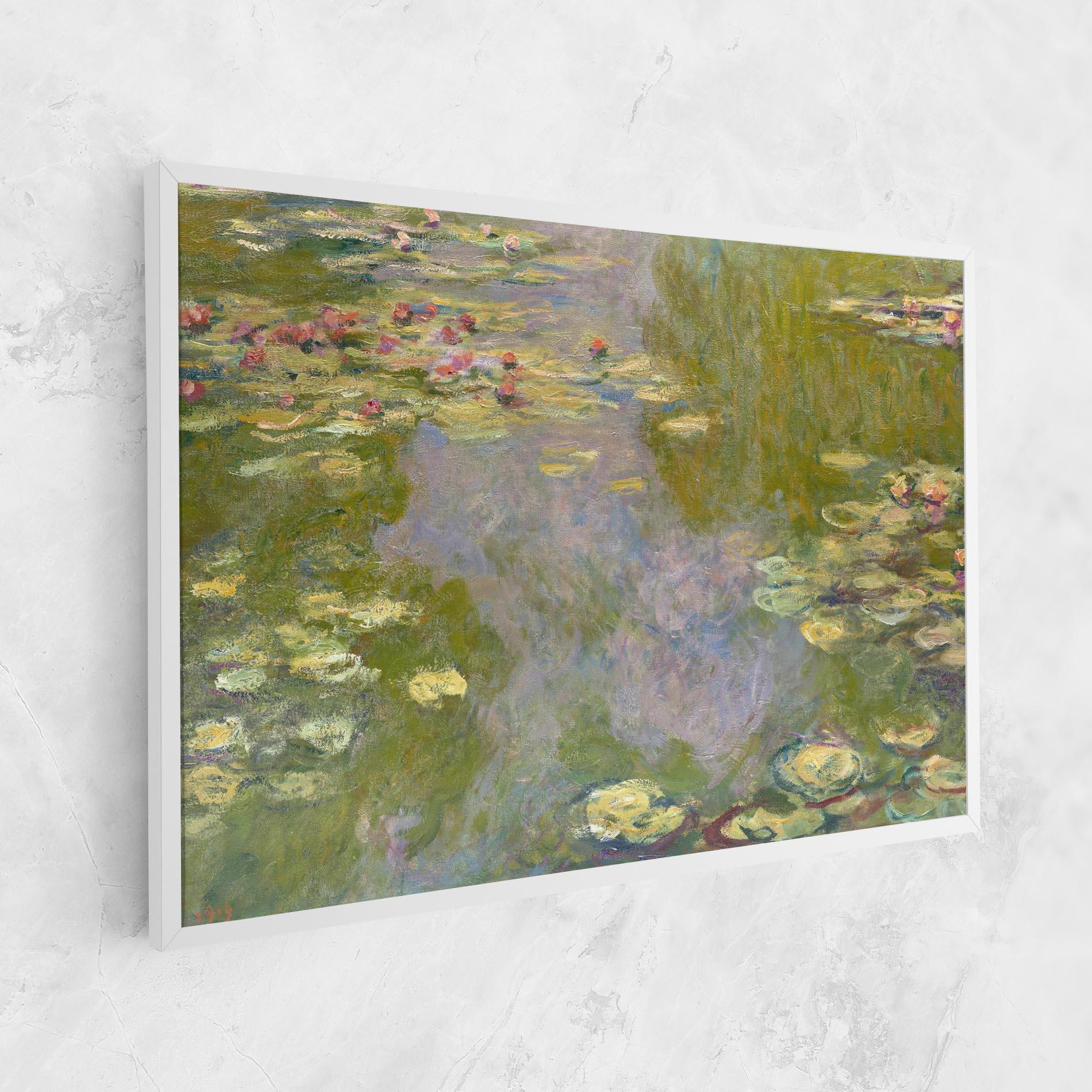 Картина на платно Water Lilies Monet mockup 1