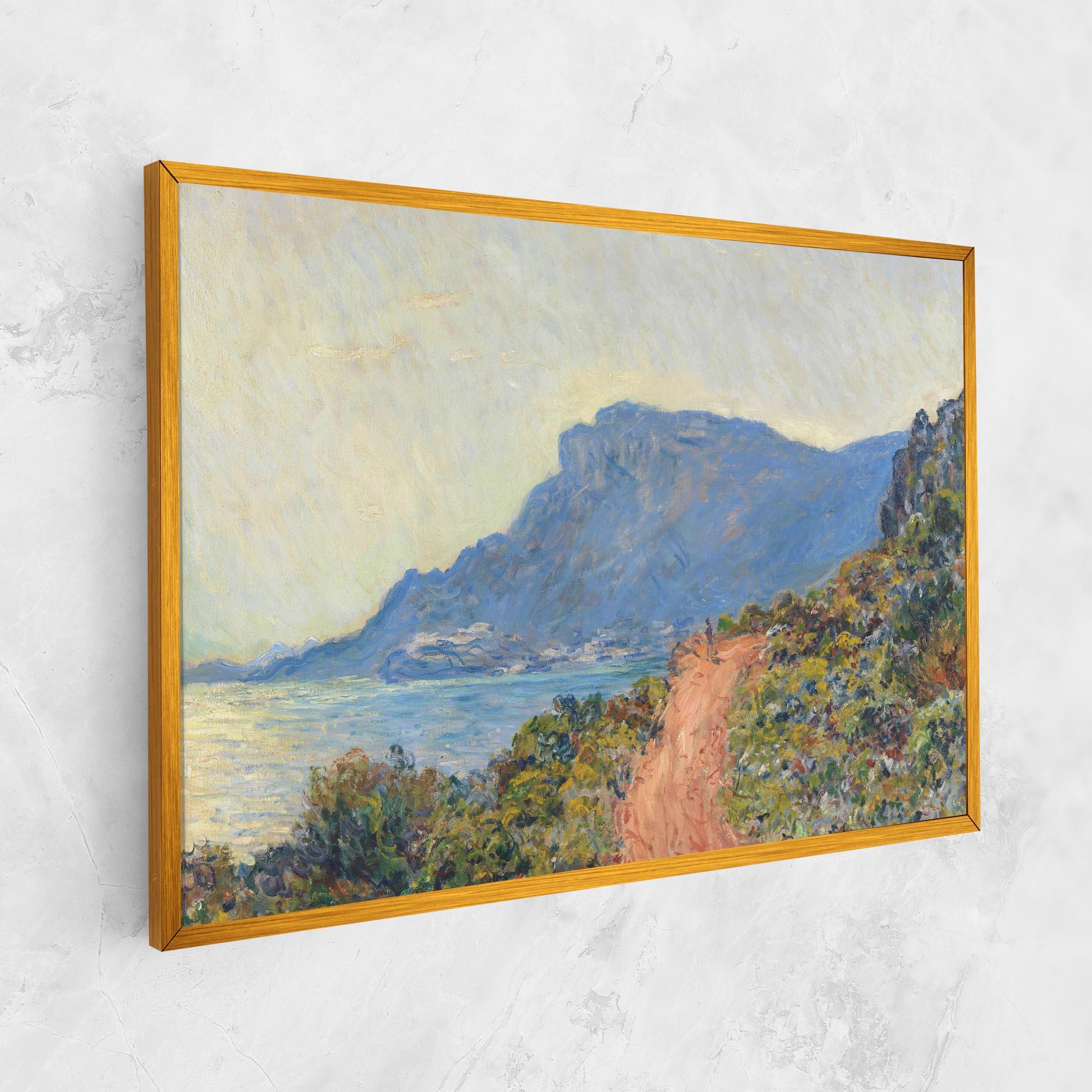 Картина на платно Near Monaco mockup 1