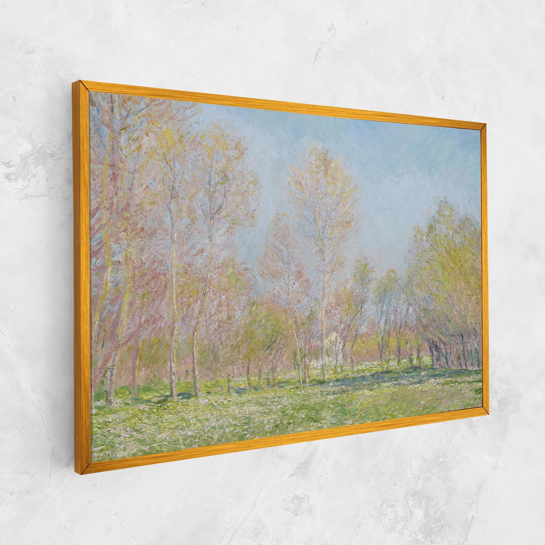 Картина на платно Spring In Giverny mockup 1
