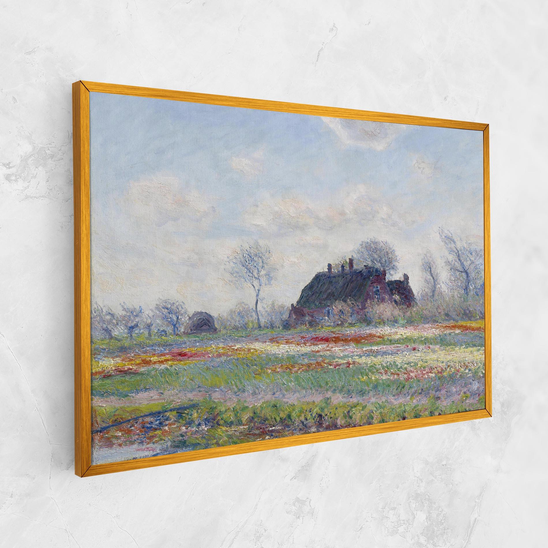 Картина на платно Tulip Fields At Sassenheim mockup 1