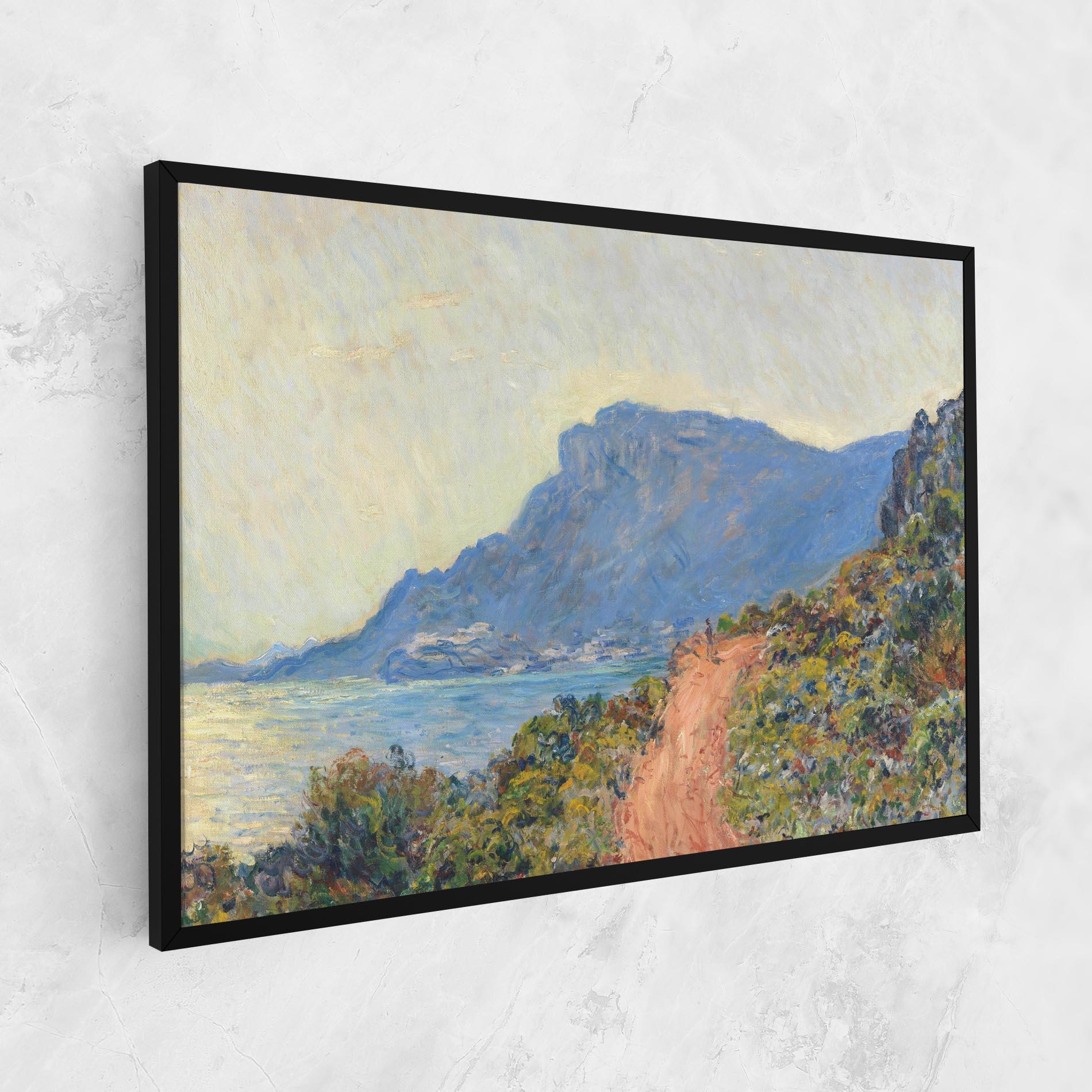 Картина на платно Near Monaco mockup 1