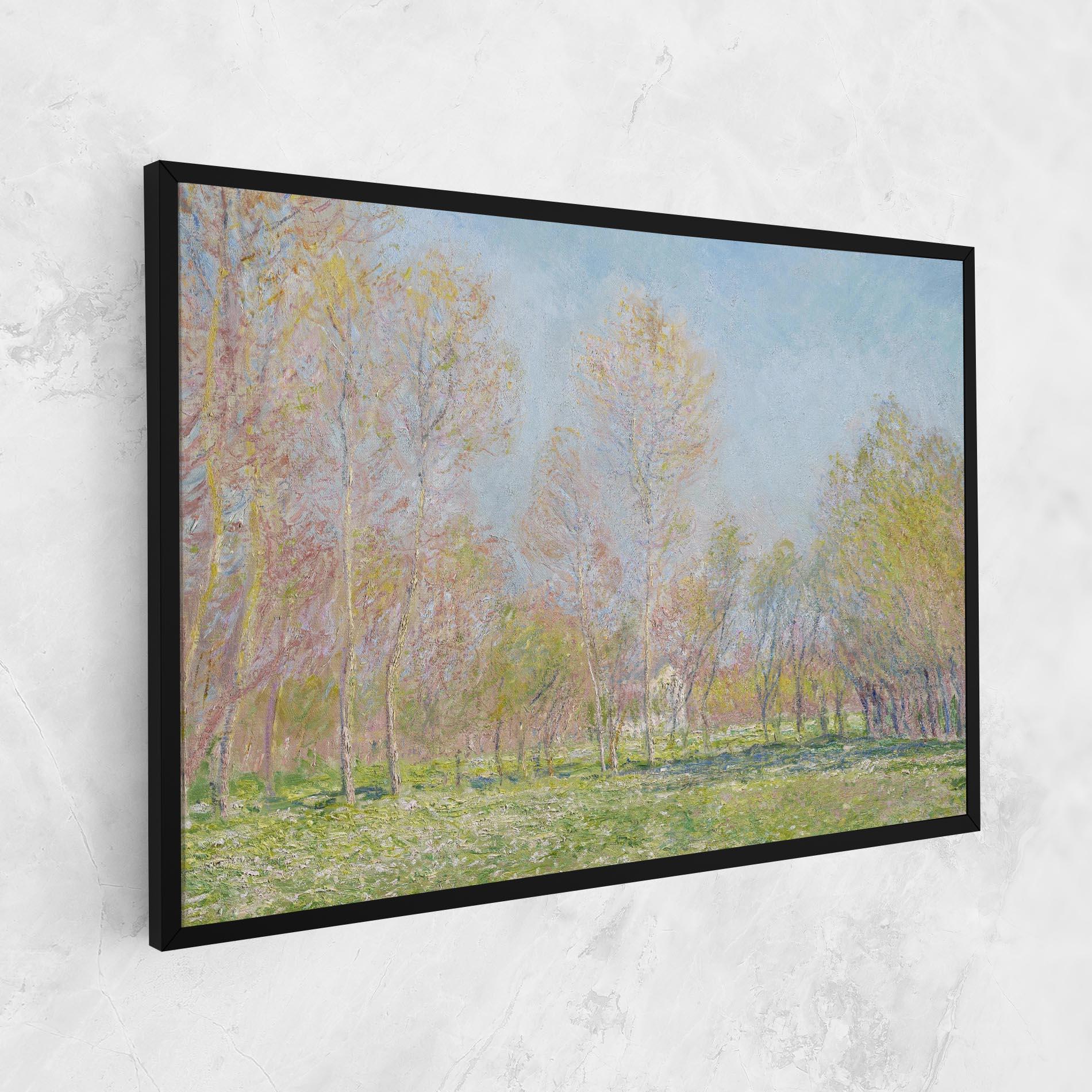 Картина на платно Spring In Giverny mockup 1
