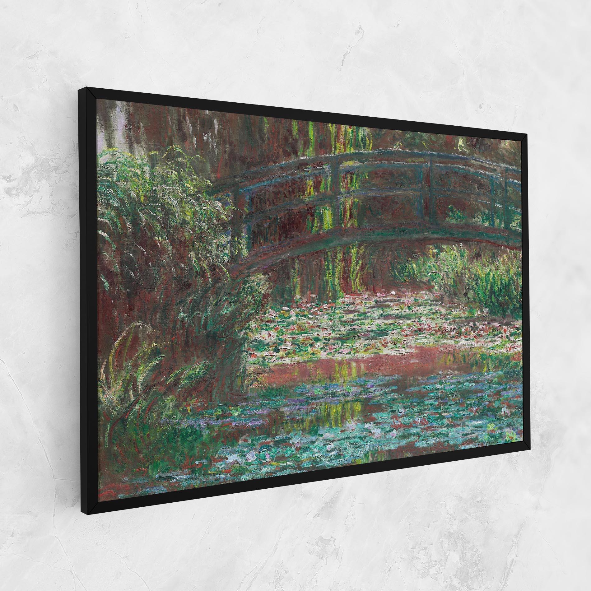 Картина на платно Water Lily Pond mockup 1