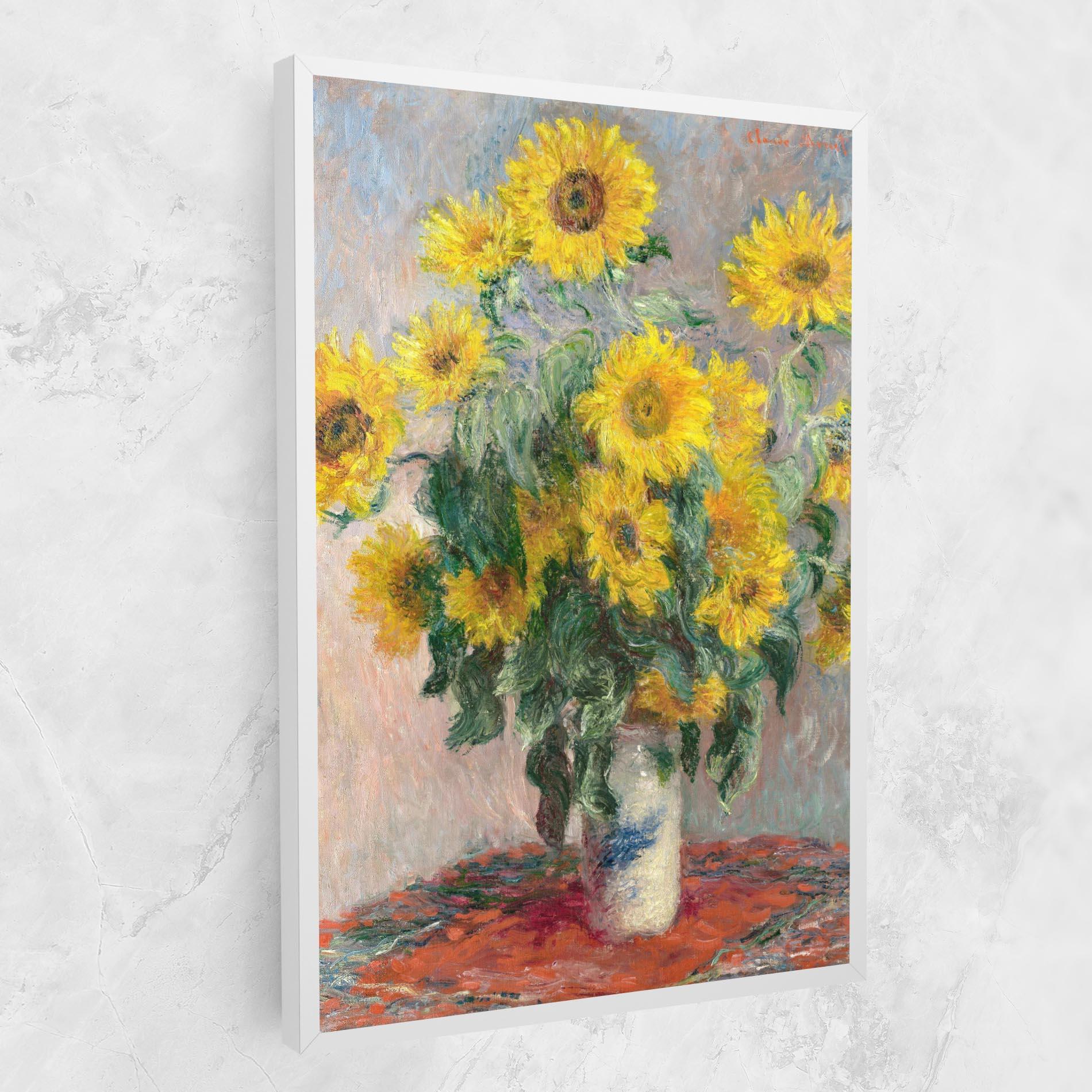 Картина на платно Bouquet Of Sunflowers 1881 mockup 1