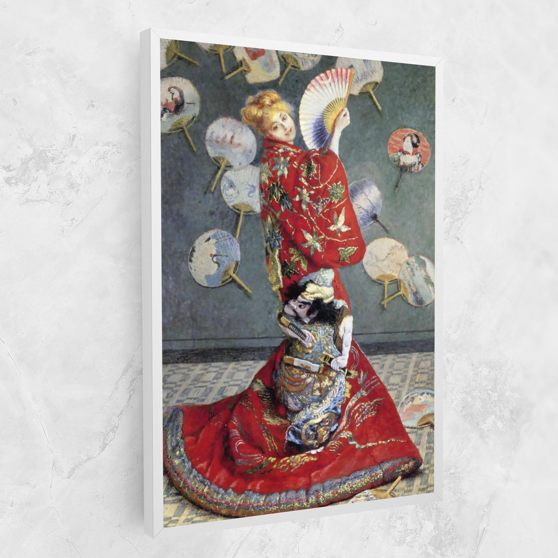 Картина на платно Camille Monet In Japanese Costume mockup 1