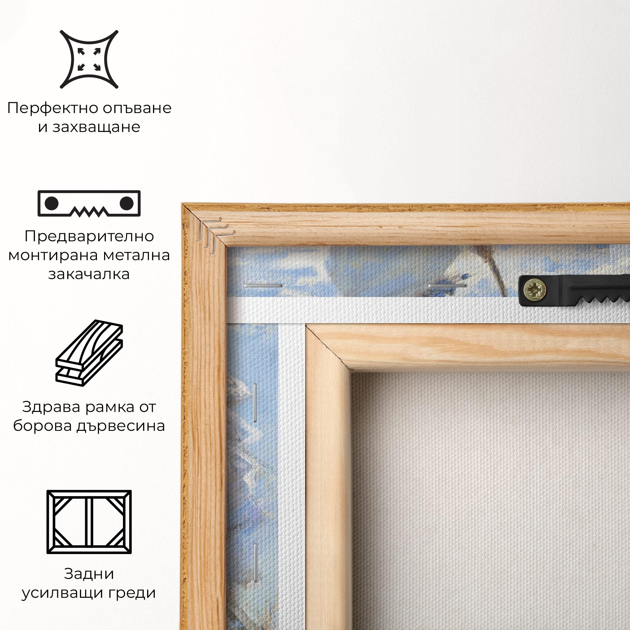 Картина на платно Parasol Painting mockup 5