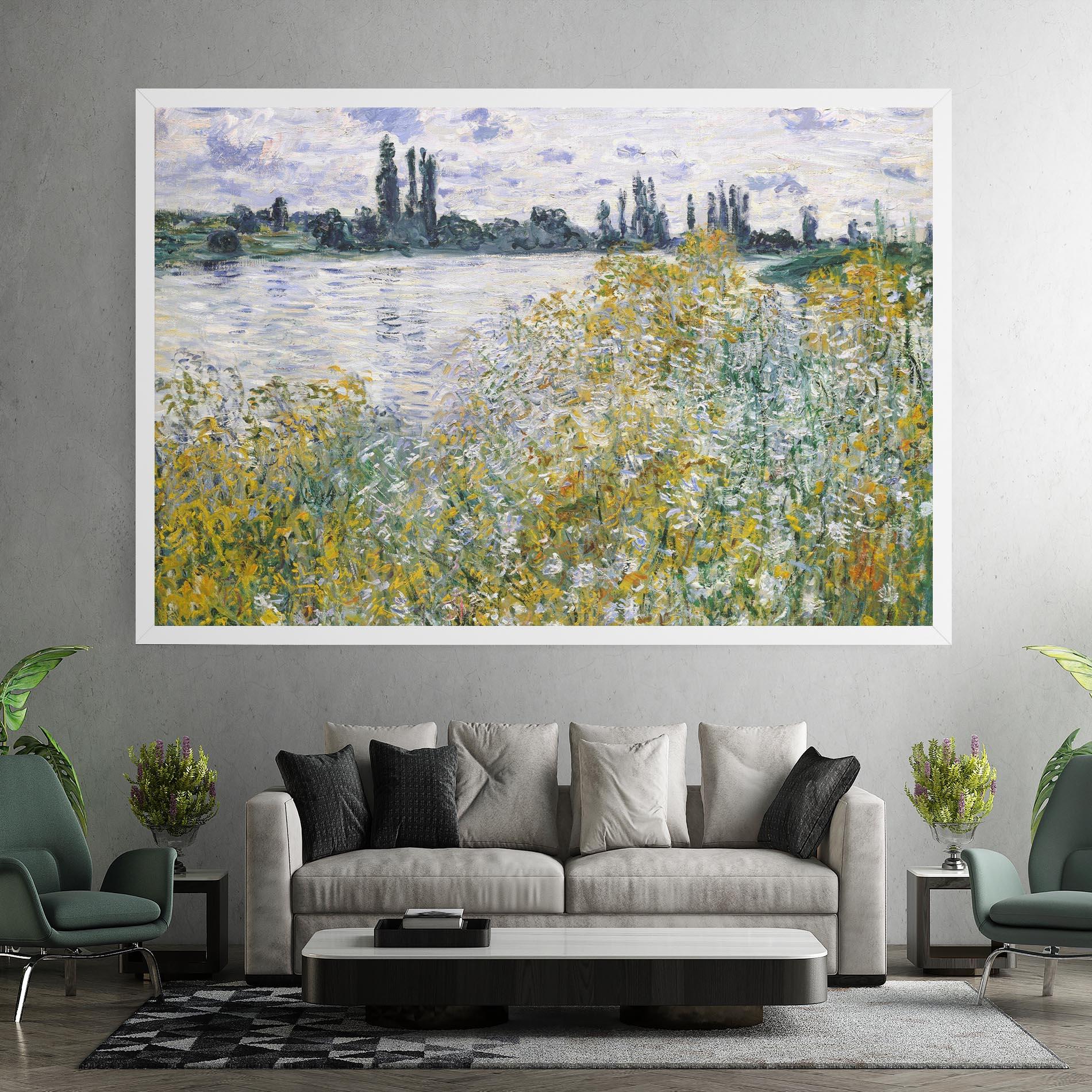 Картина на платно Near Vetheuil mockup 7