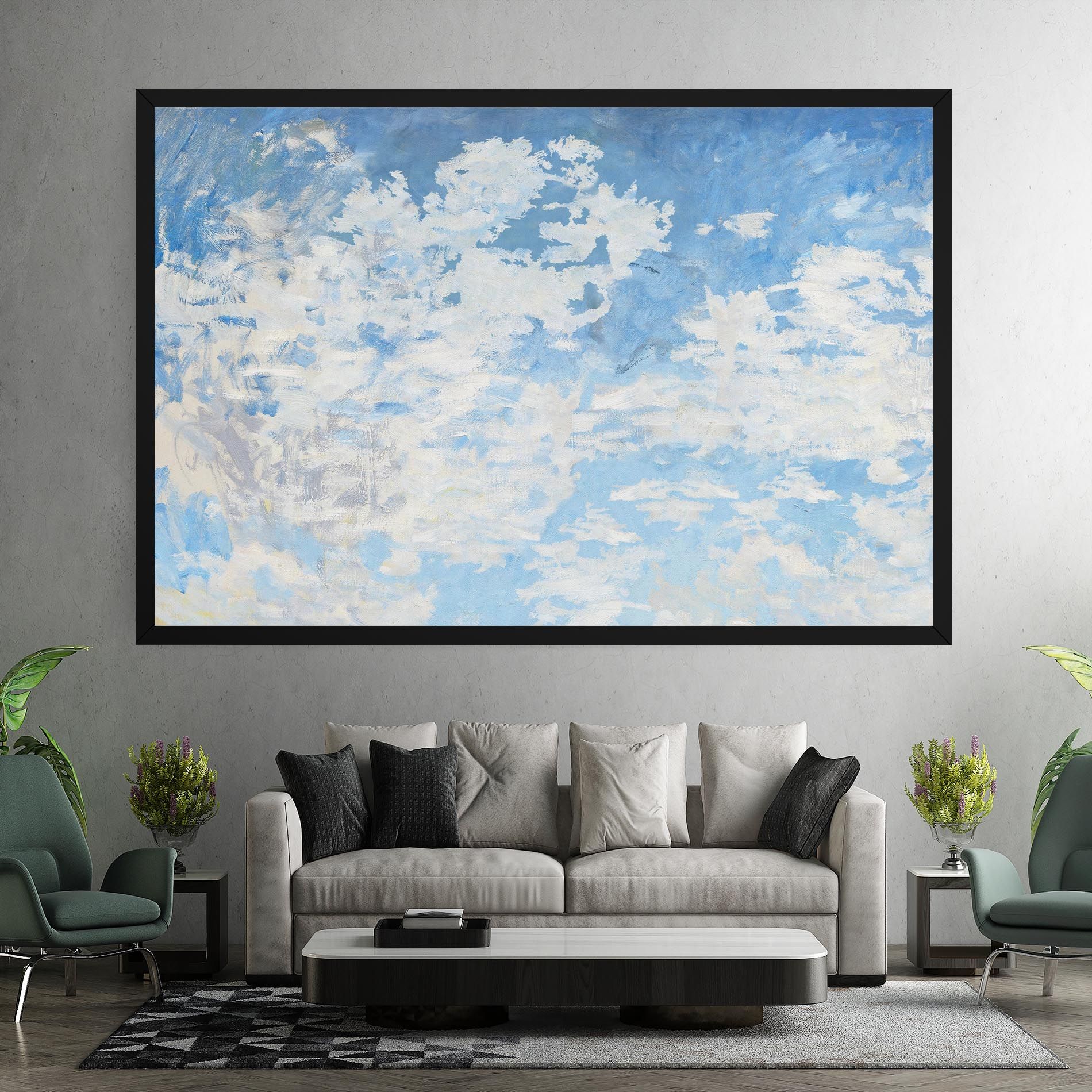 Clouds Monet mockup 7