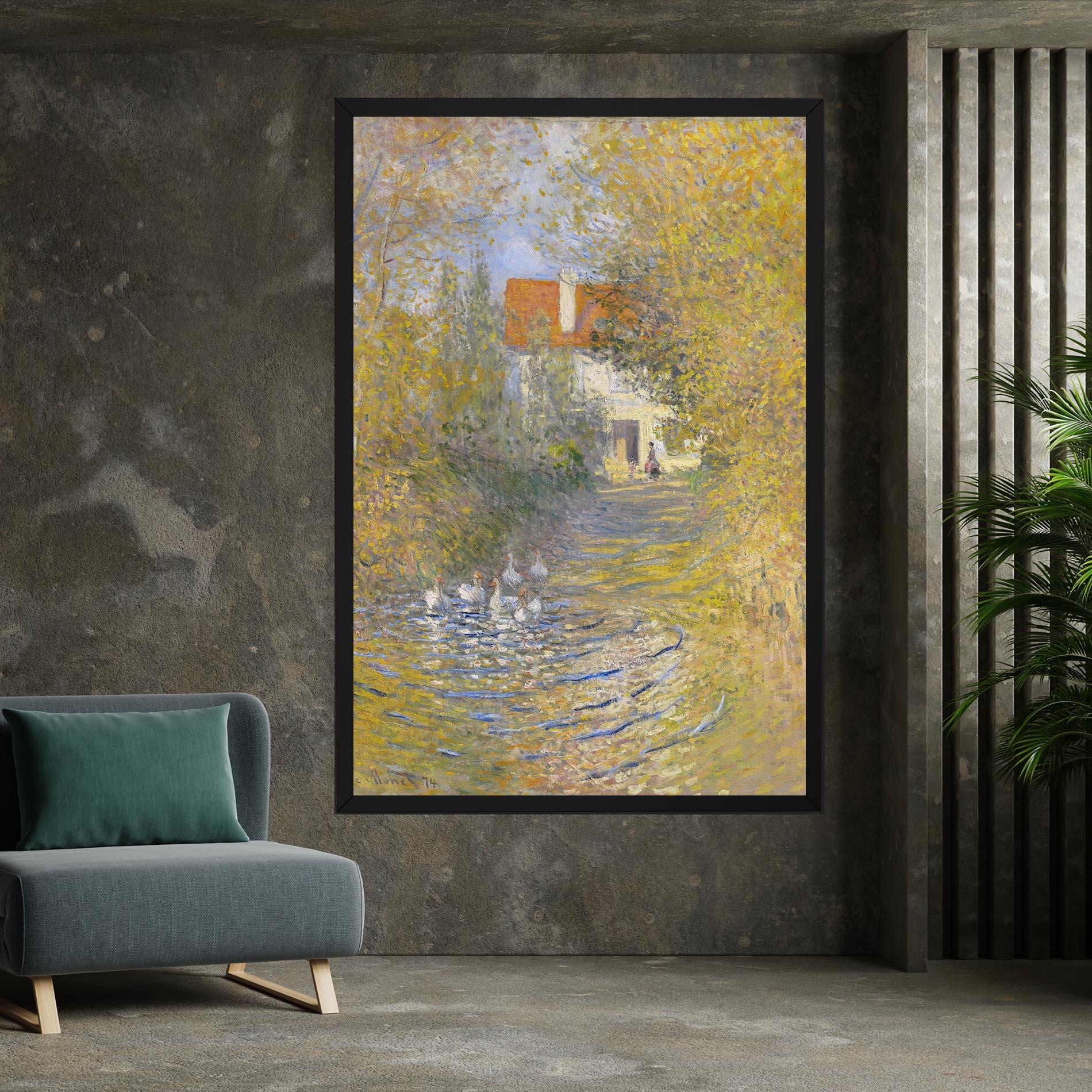 Картина на платно The Geese mockup 7